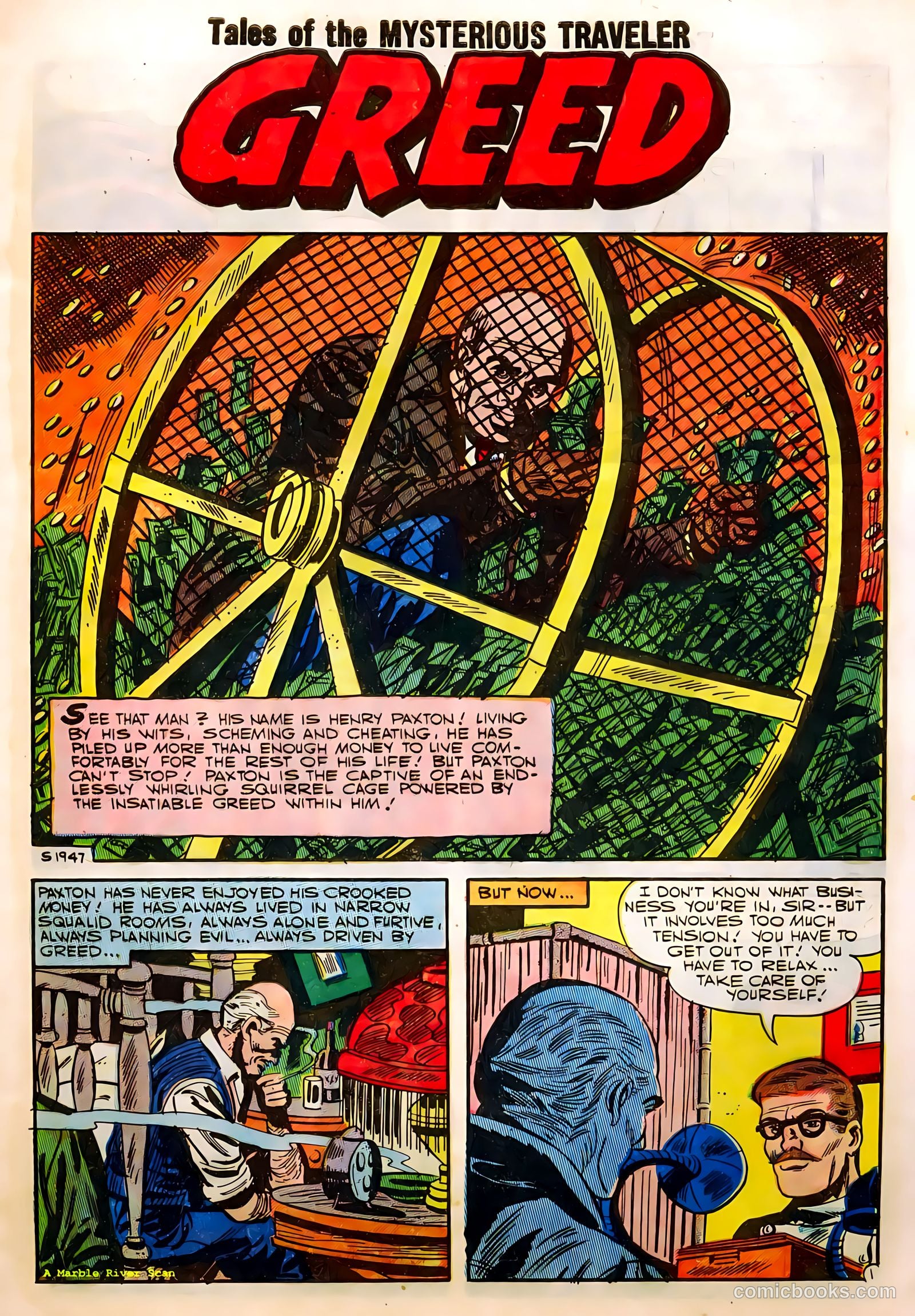 Tales of the Mysterious Traveler #5 (1957) — page 9 of 36