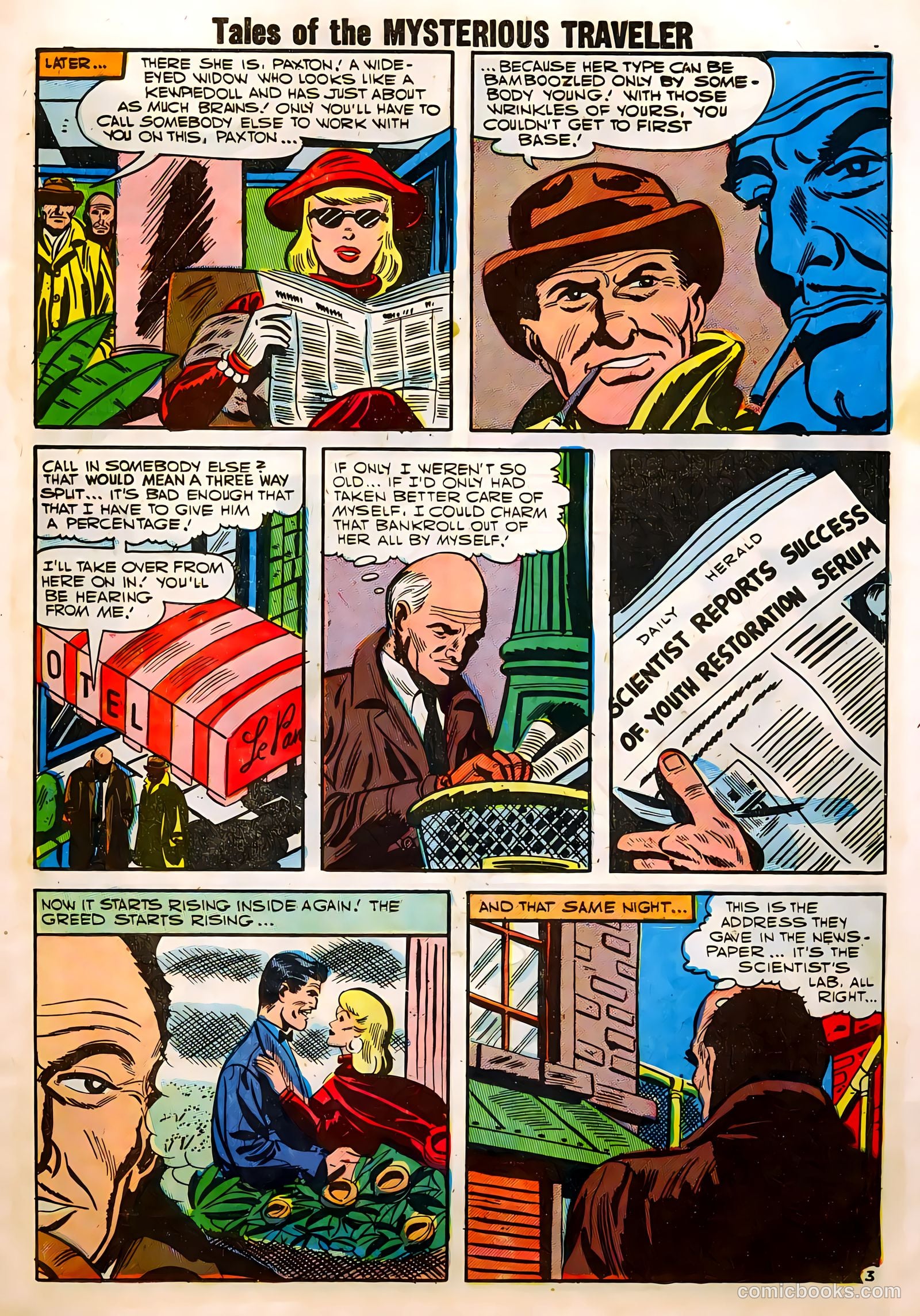 Tales of the Mysterious Traveler #5 (1957) — page 11 of 36