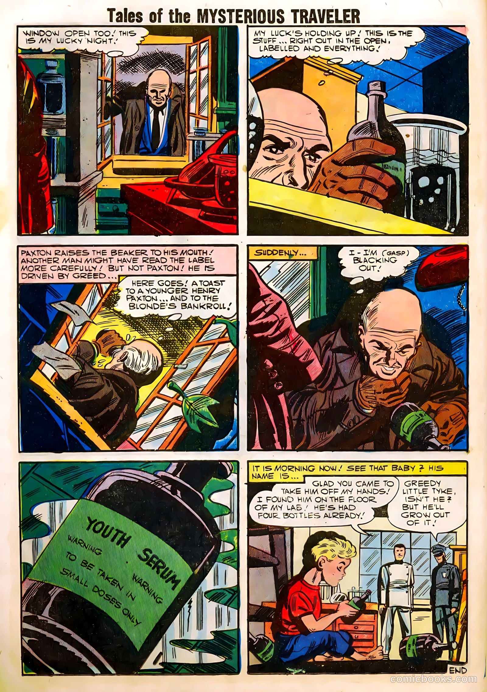 Tales of the Mysterious Traveler #5 (1957) — page 12 of 36