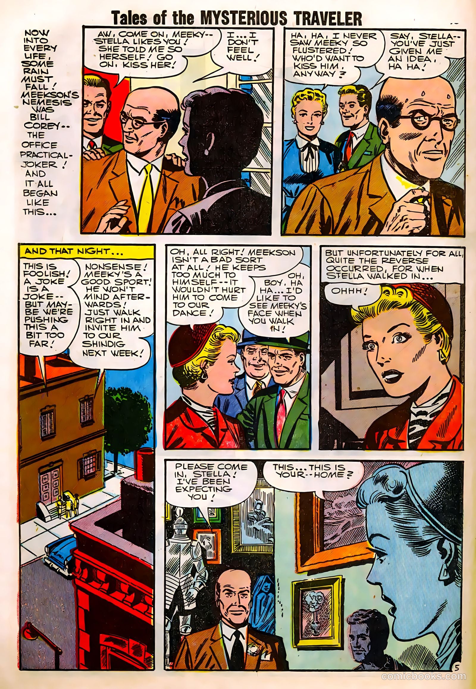 Tales of the Mysterious Traveler #5 (1957) — page 18 of 36