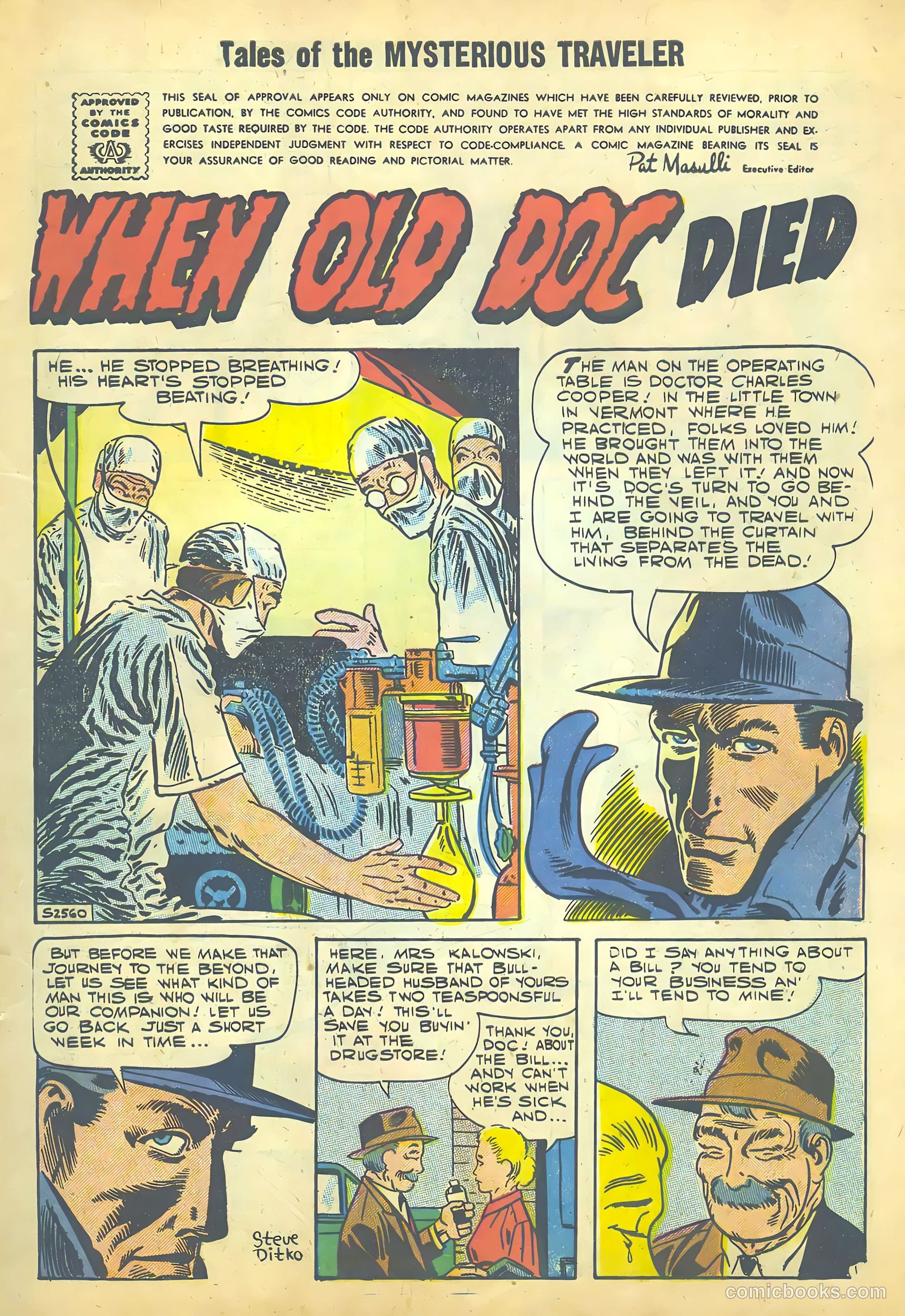 Tales of the Mysterious Traveler #6 (1957) — page 3 of 36