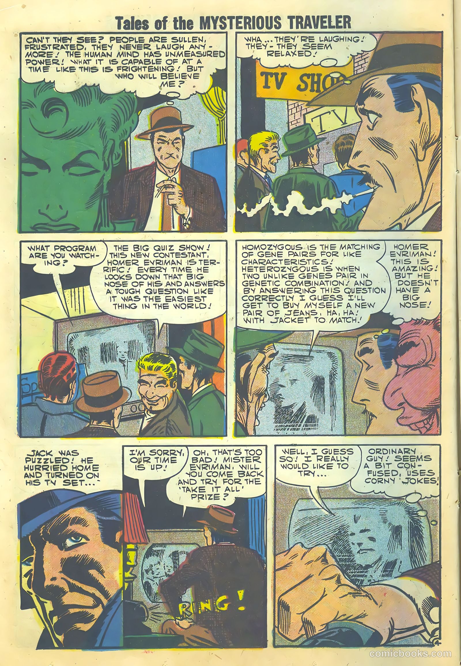 Tales of the Mysterious Traveler #6 (1957) — page 12 of 36