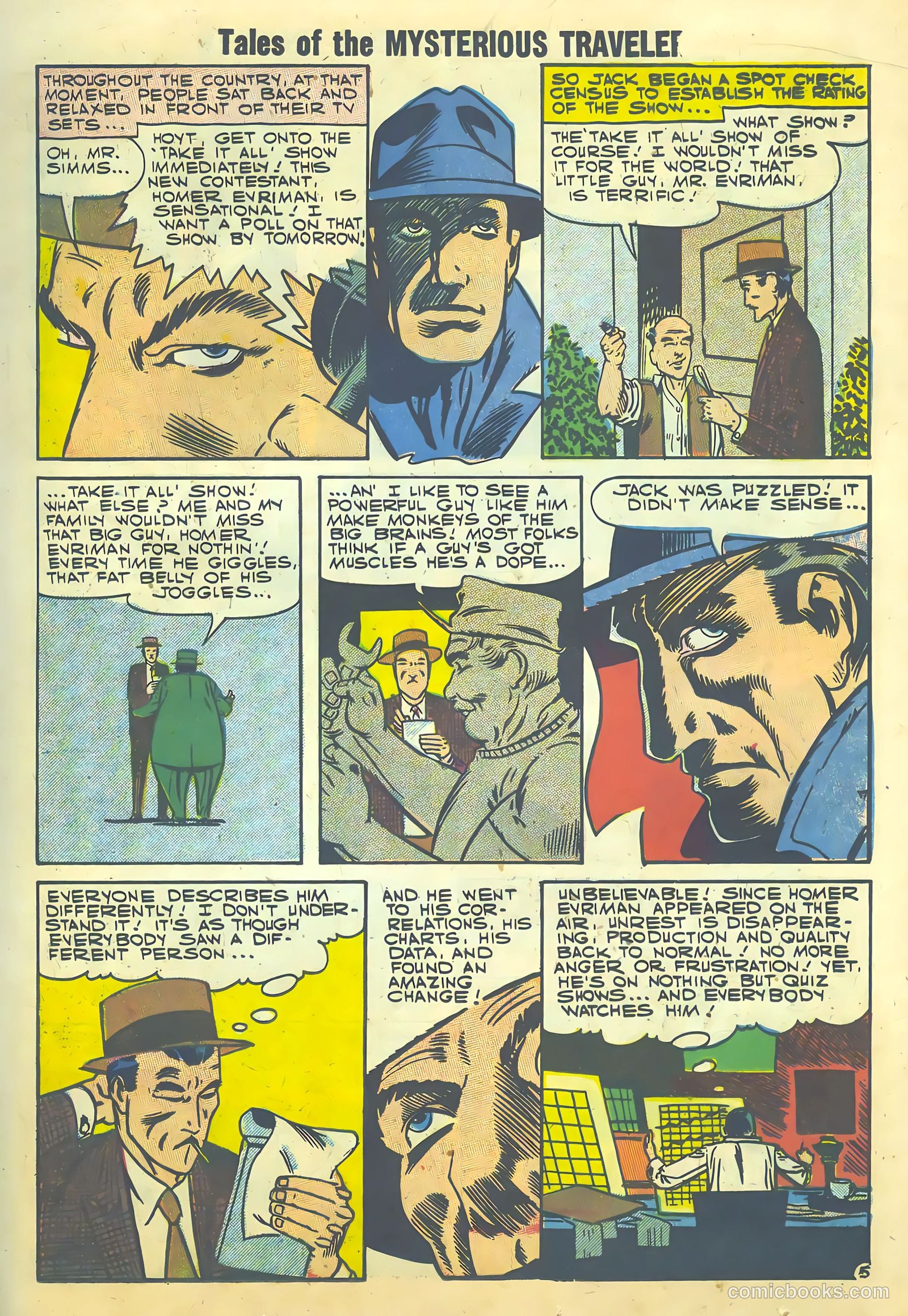 Tales of the Mysterious Traveler #6 (1957) — page 13 of 36