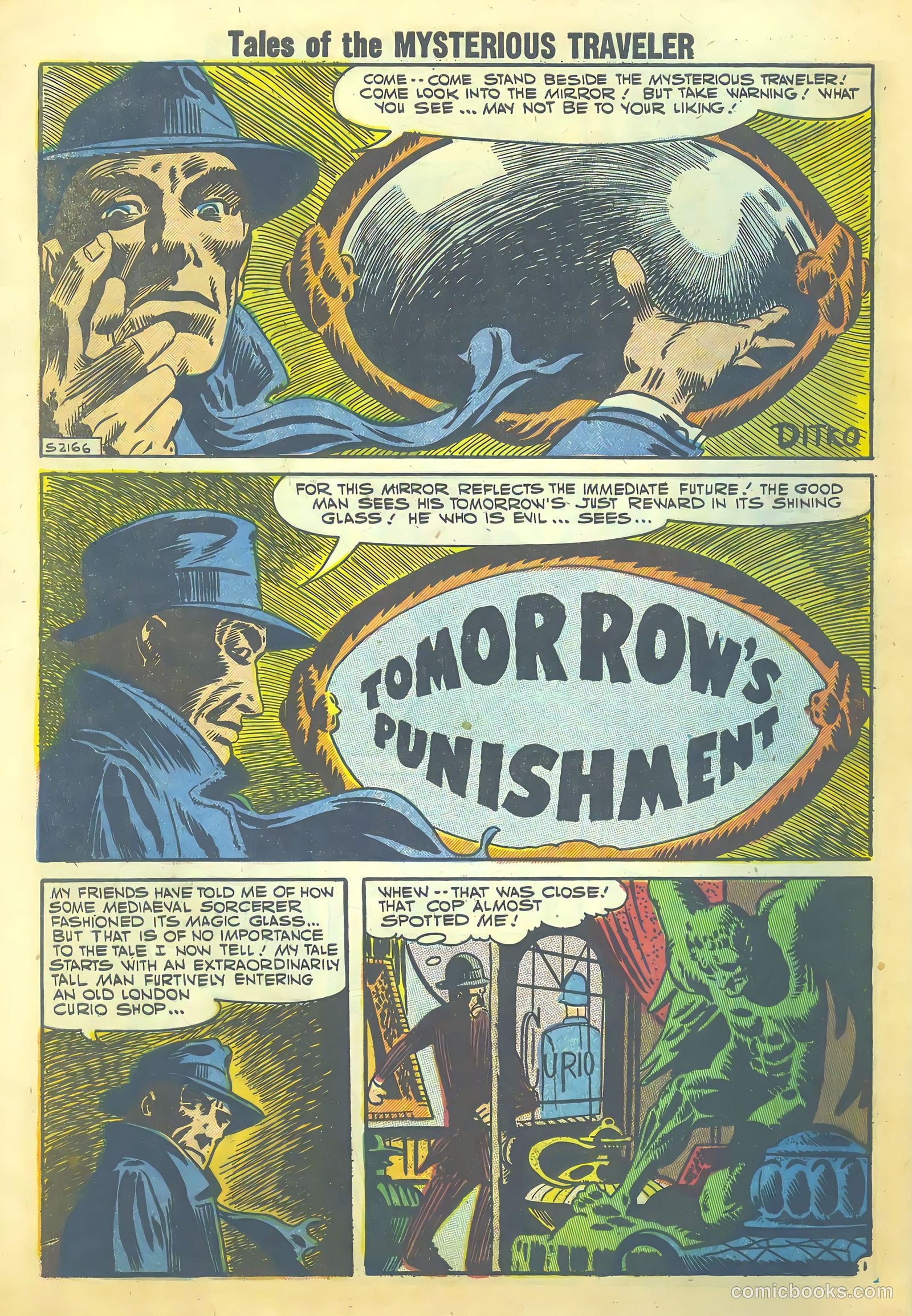 Tales of the Mysterious Traveler #6 (1957) — page 28 of 36