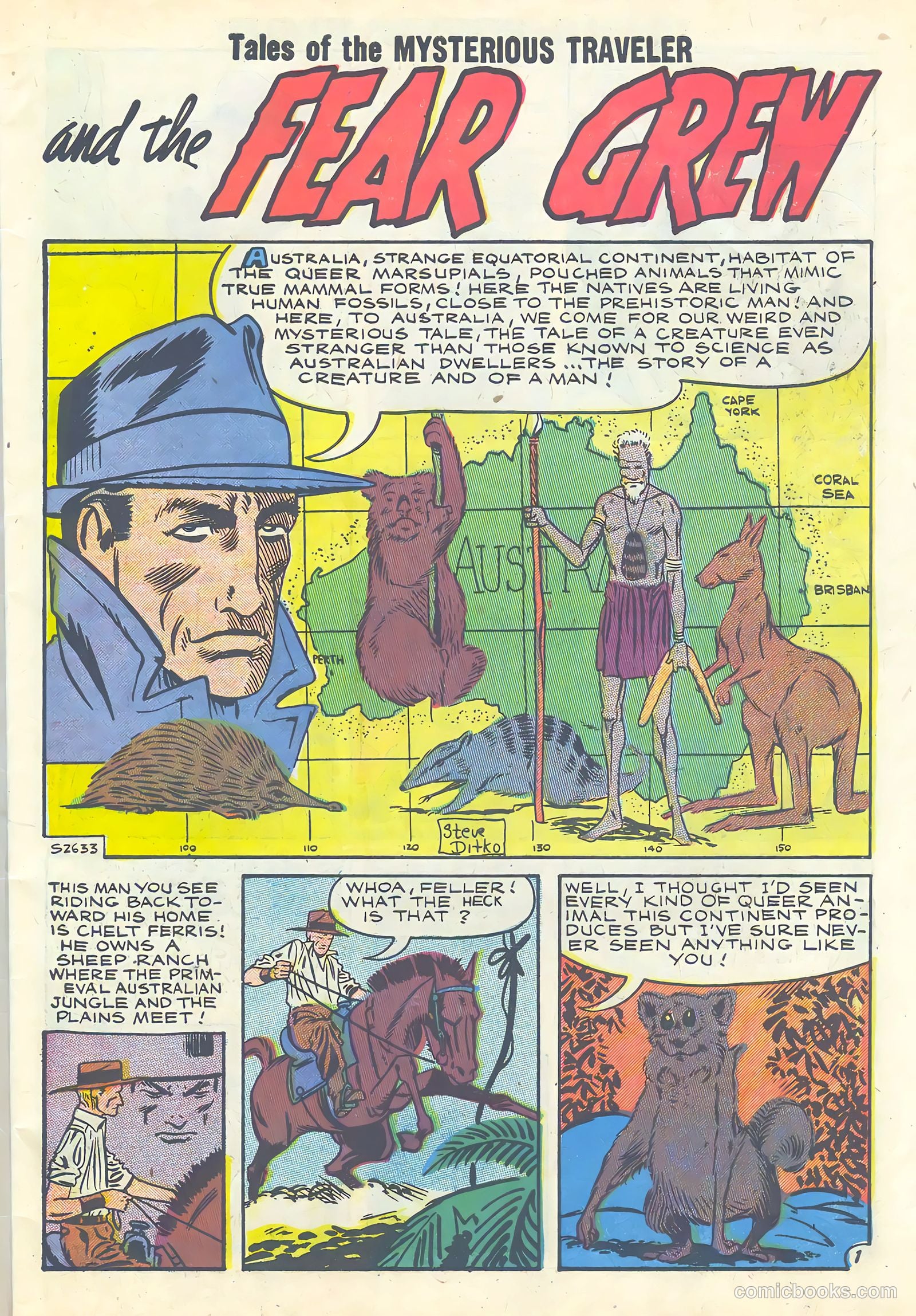 Tales of the Mysterious Traveler #7 (1958) — page 3 of 36