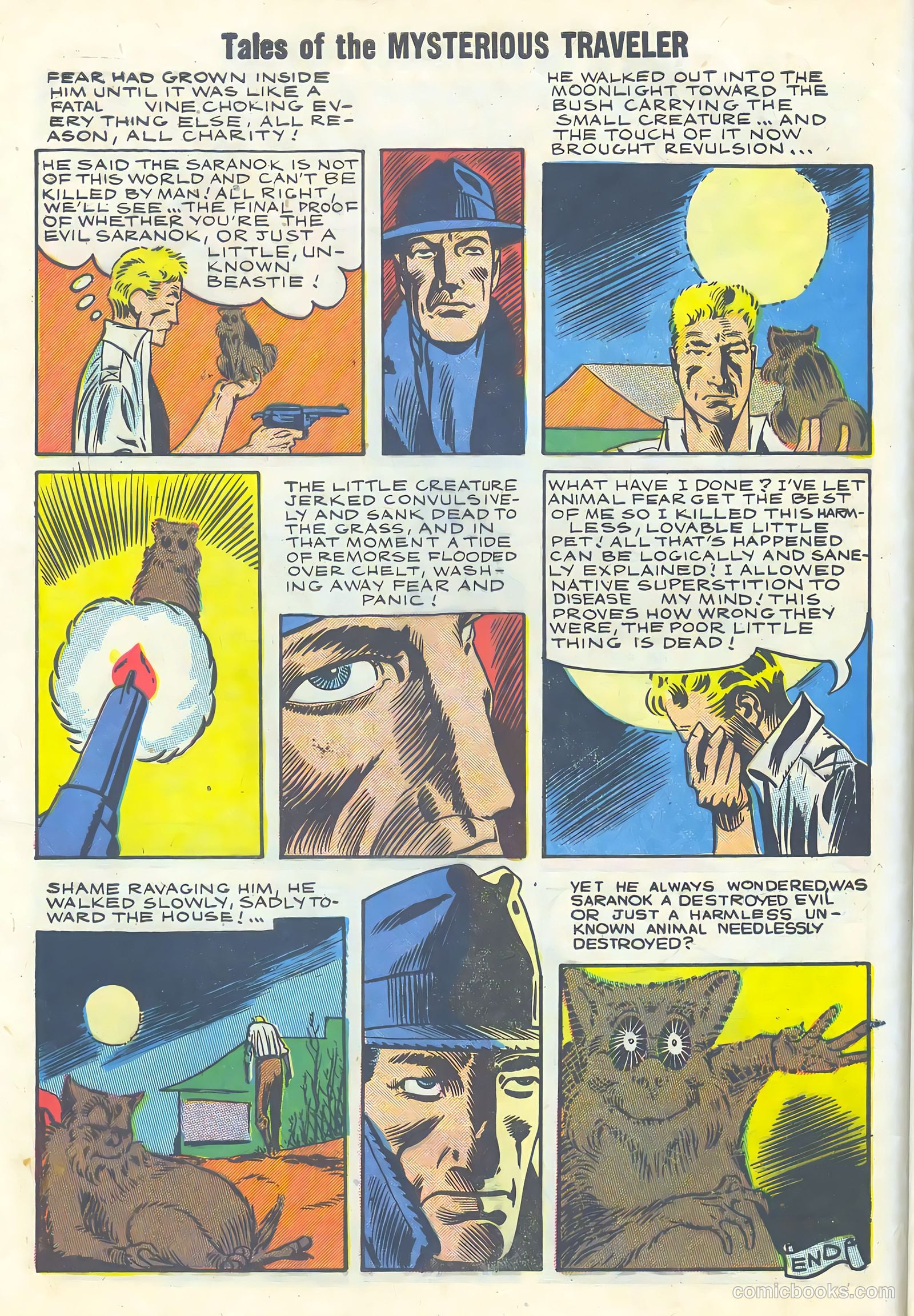 Tales of the Mysterious Traveler #7 (1958) — page 8 of 36