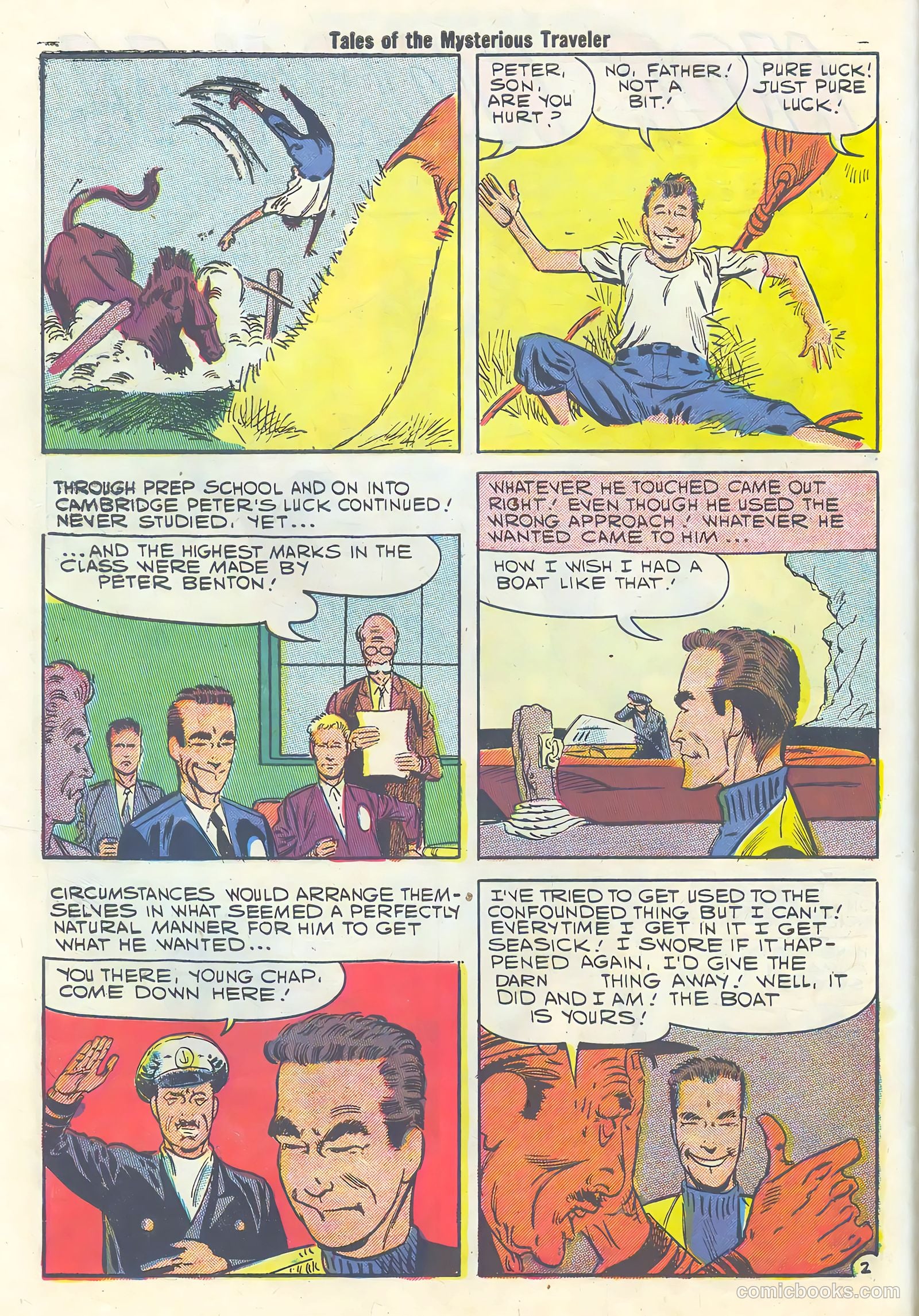 Tales of the Mysterious Traveler #7 (1958) — page 10 of 36
