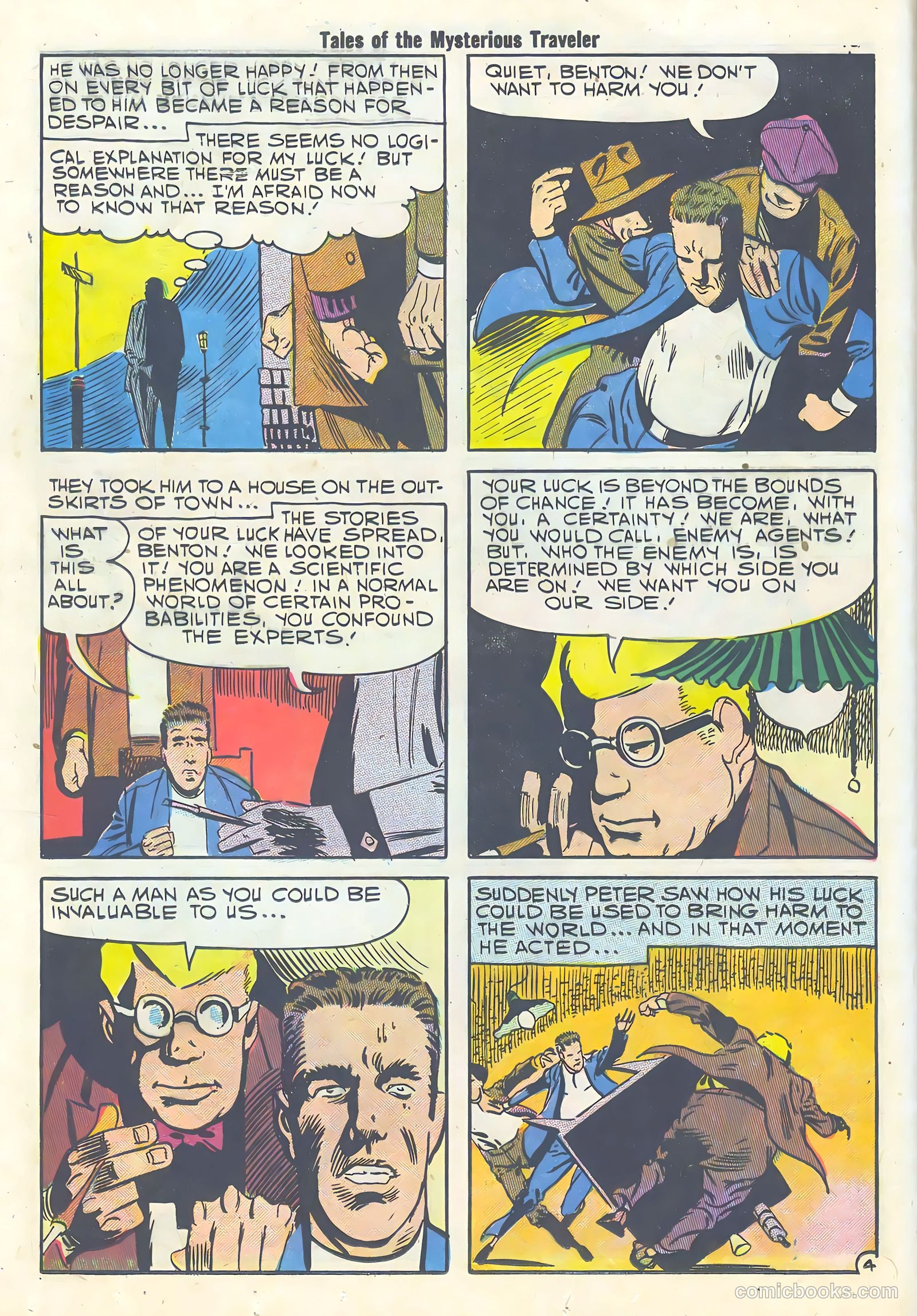 Tales of the Mysterious Traveler #7 (1958) — page 12 of 36