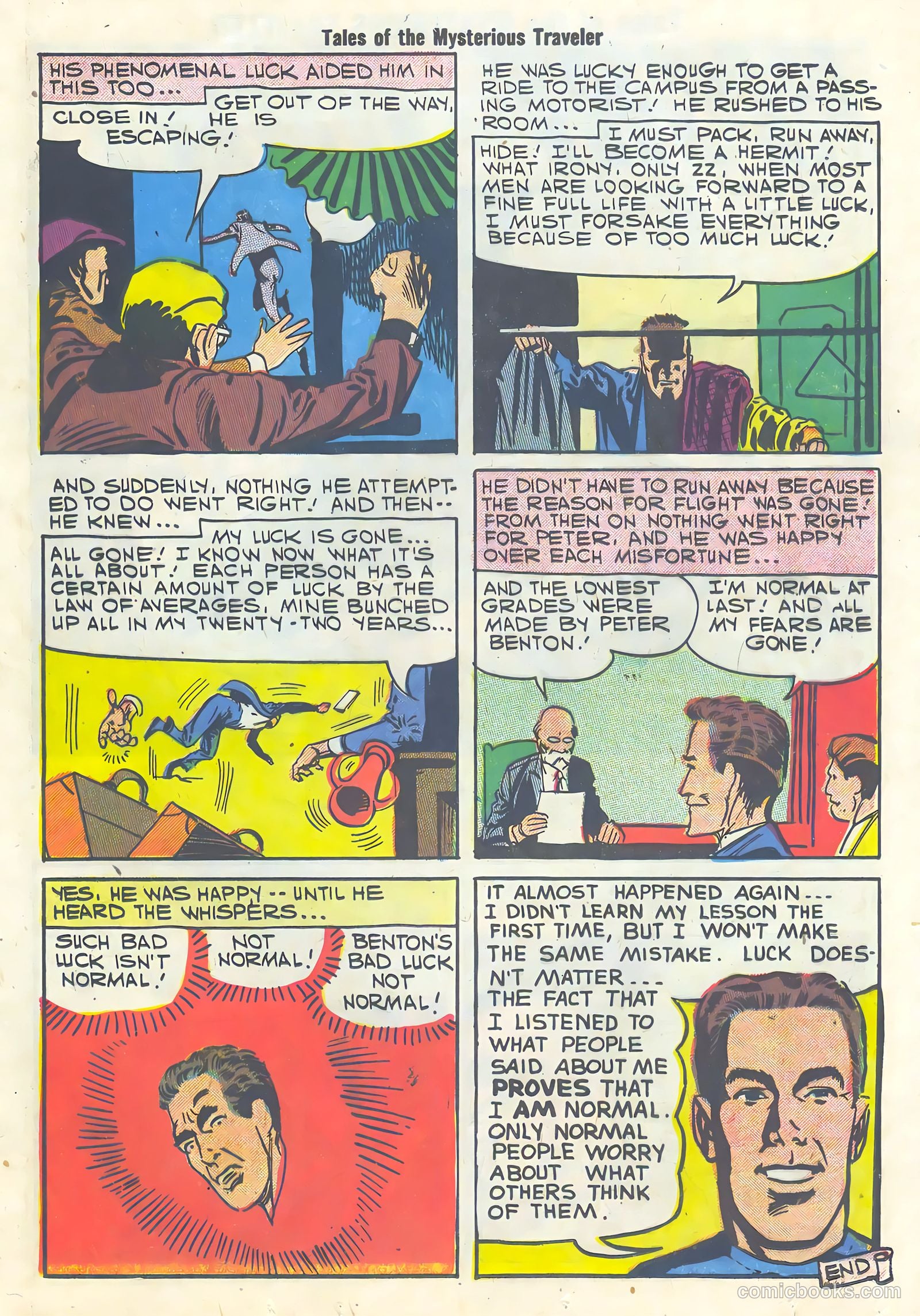 Tales of the Mysterious Traveler #7 (1958) — page 13 of 36