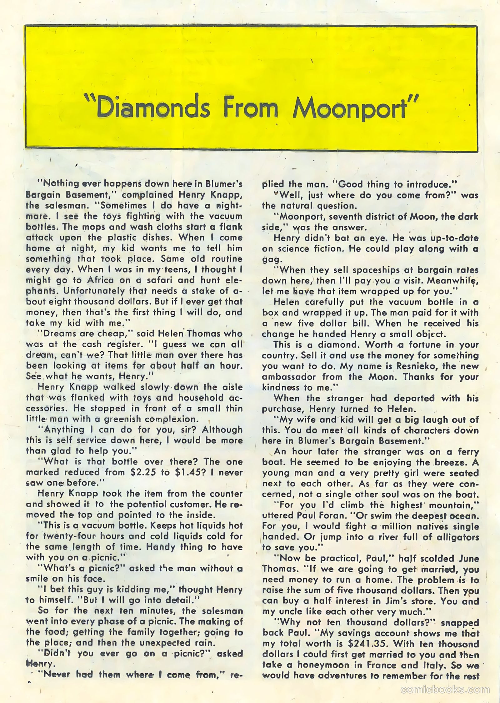Tales of the Mysterious Traveler #7 (1958) — page 20 of 36
