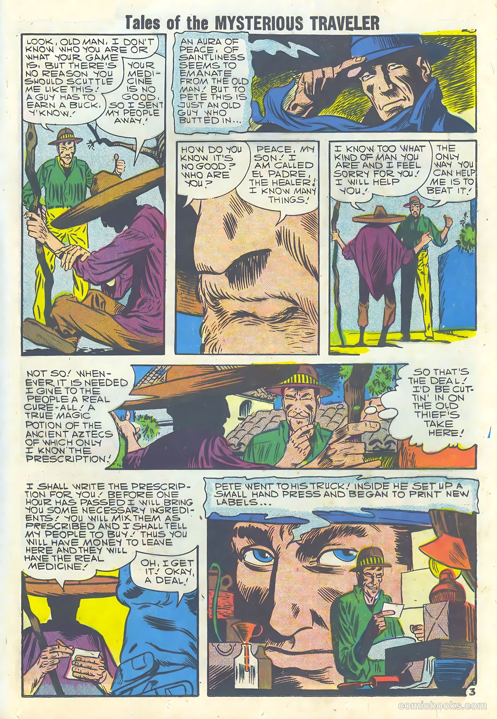 Tales of the Mysterious Traveler #7 (1958) — page 25 of 36