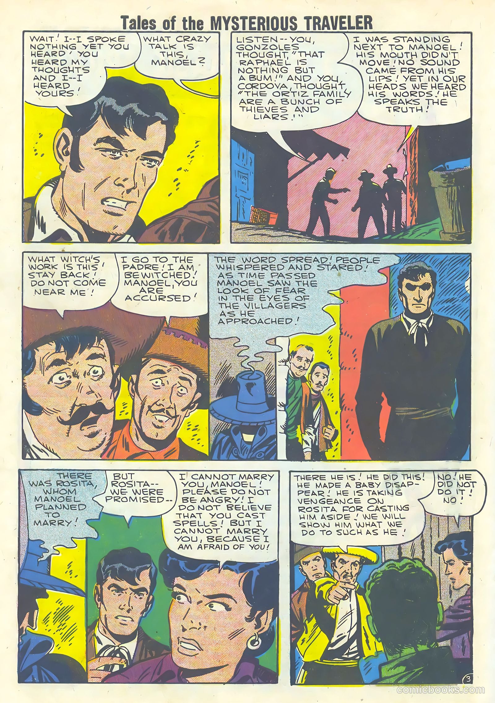 Tales of the Mysterious Traveler #7 (1958) — page 32 of 36