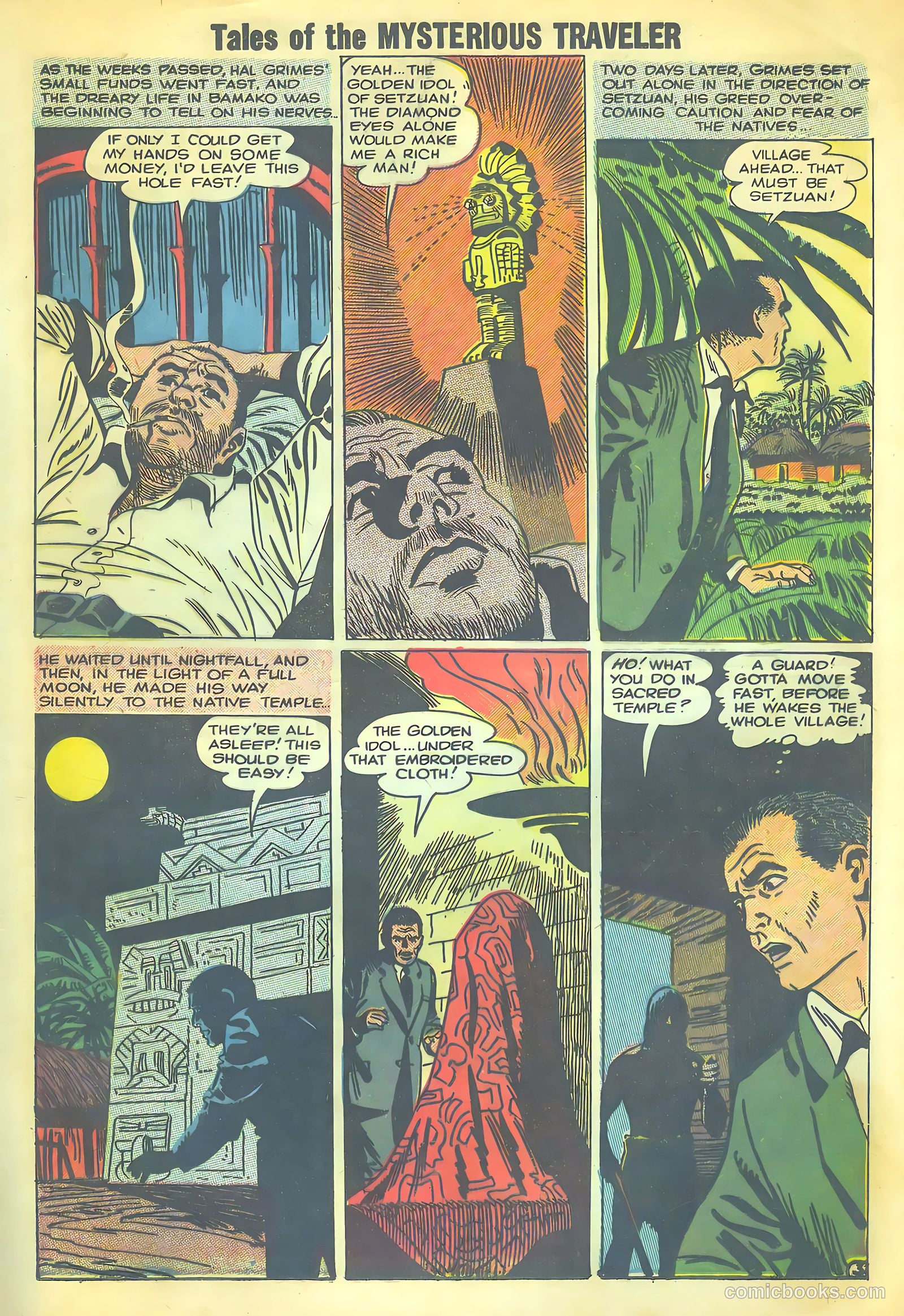 Tales of the Mysterious Traveler #8 (1958) — page 17 of 36