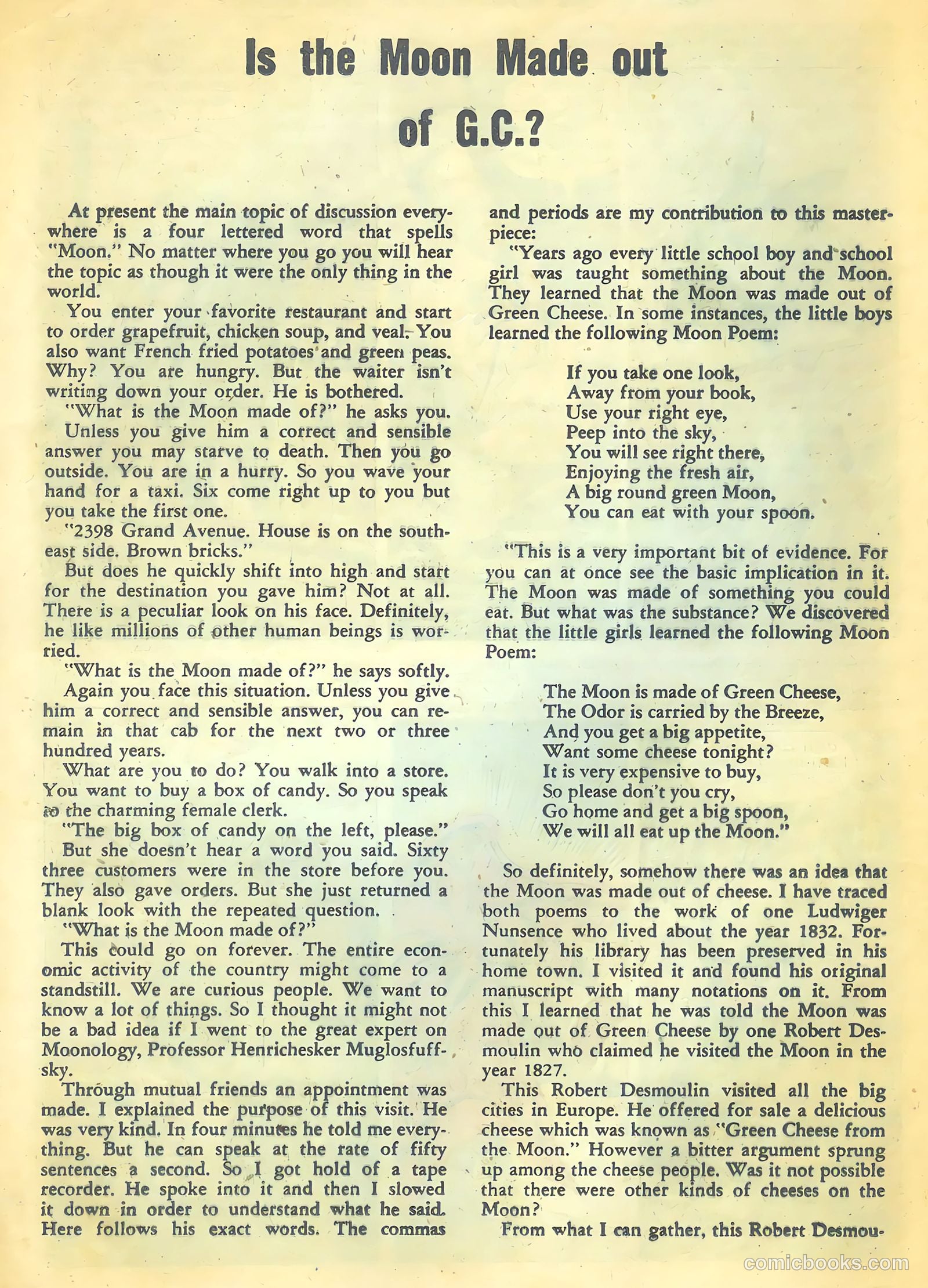 Tales of the Mysterious Traveler #8 (1958) — page 20 of 36