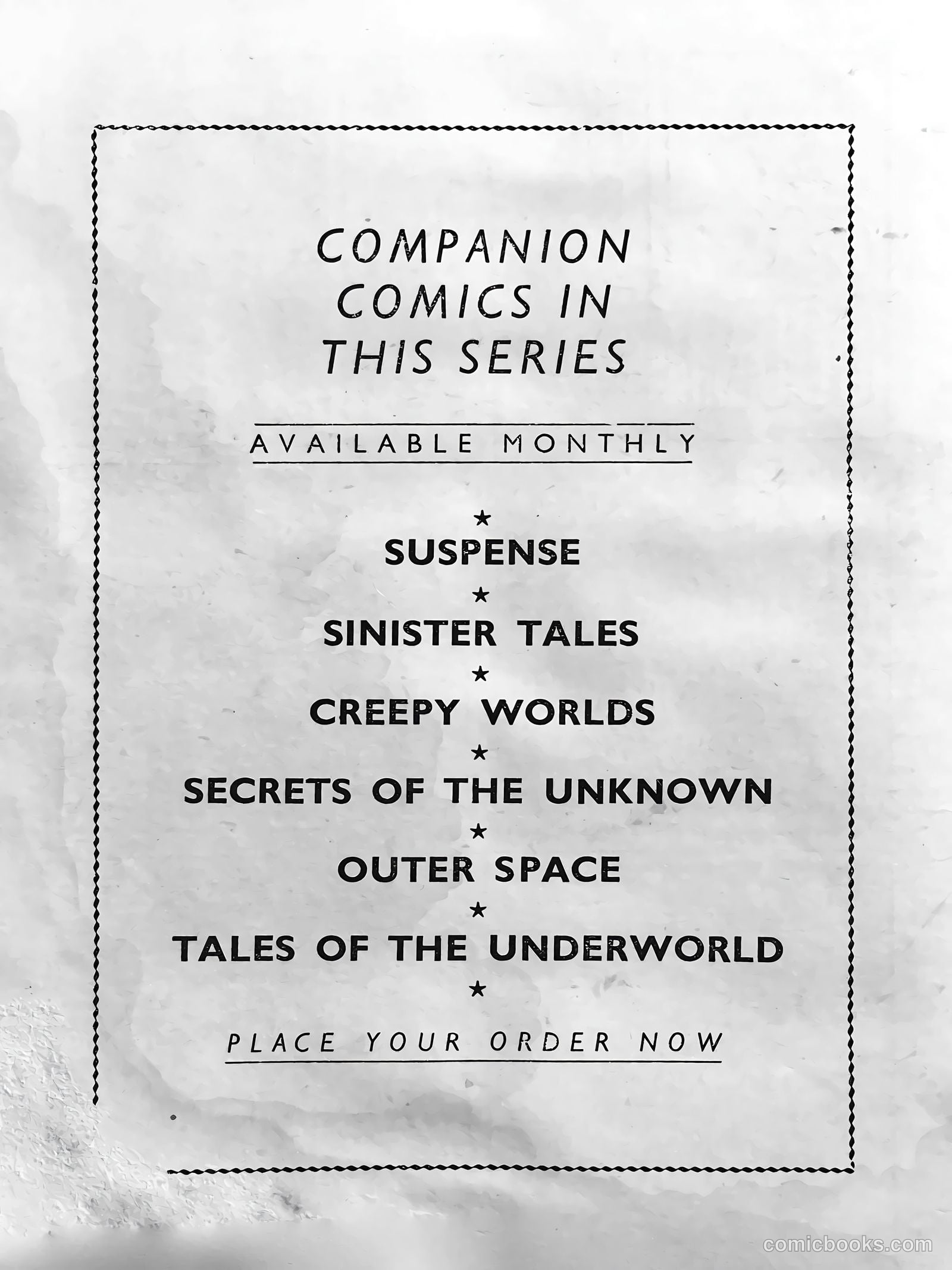 Tales of the Underworld #2 (1960) — page 65 of 68