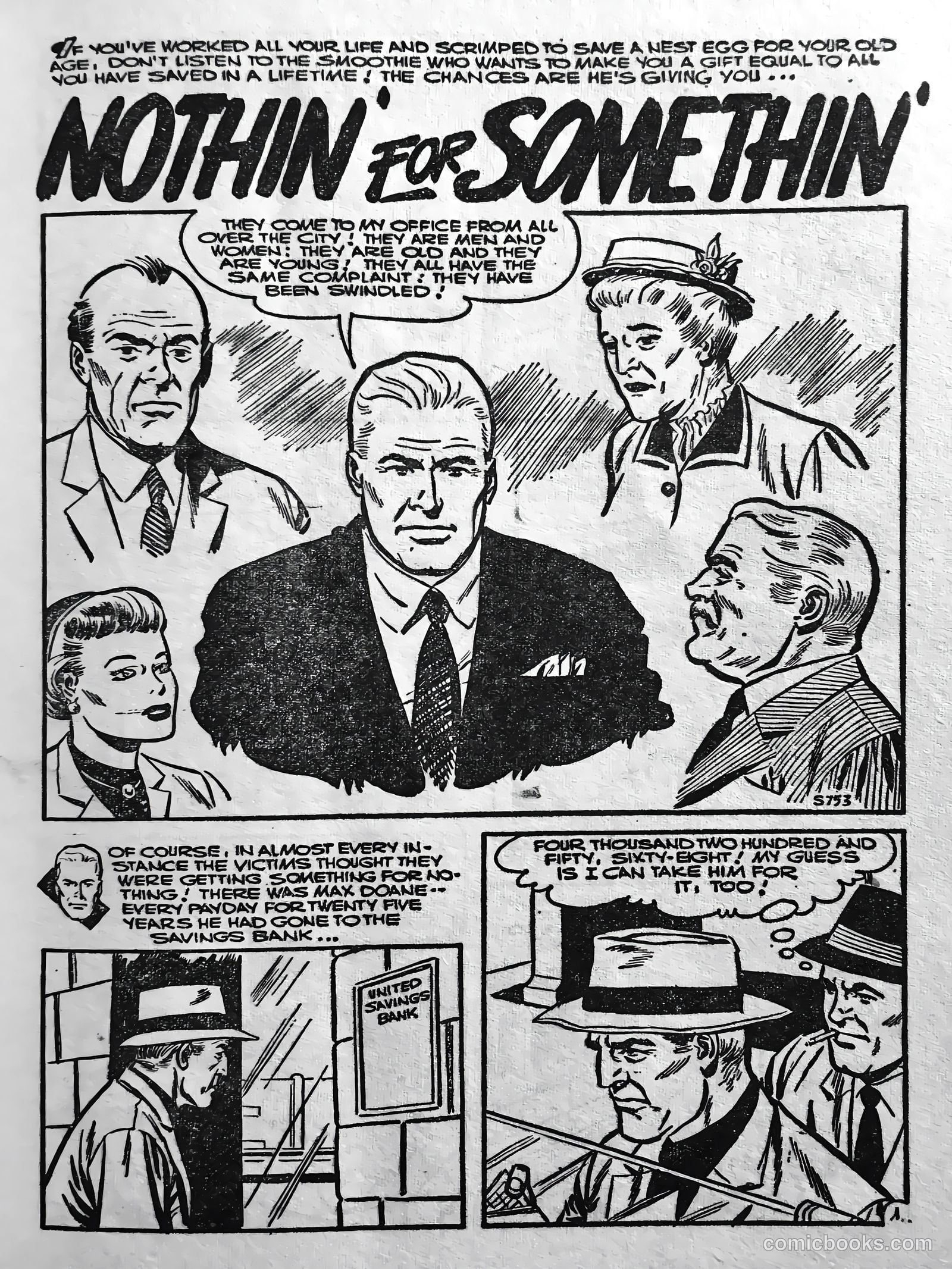Tales of the Underworld #4 (1960) — page 40 of 68