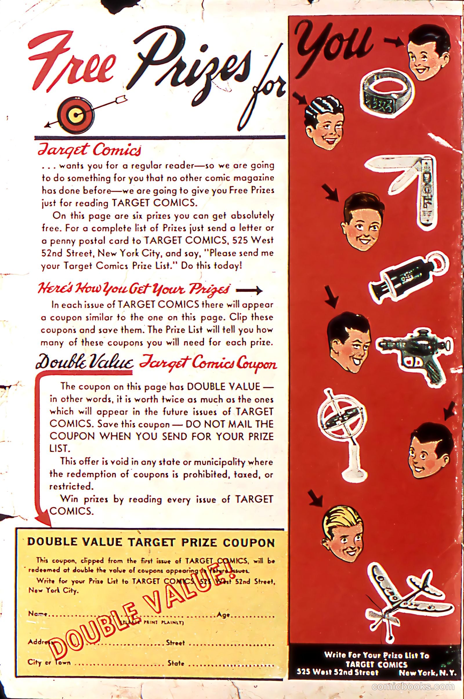 Target Comics #1 (1942) — page 2 of 69