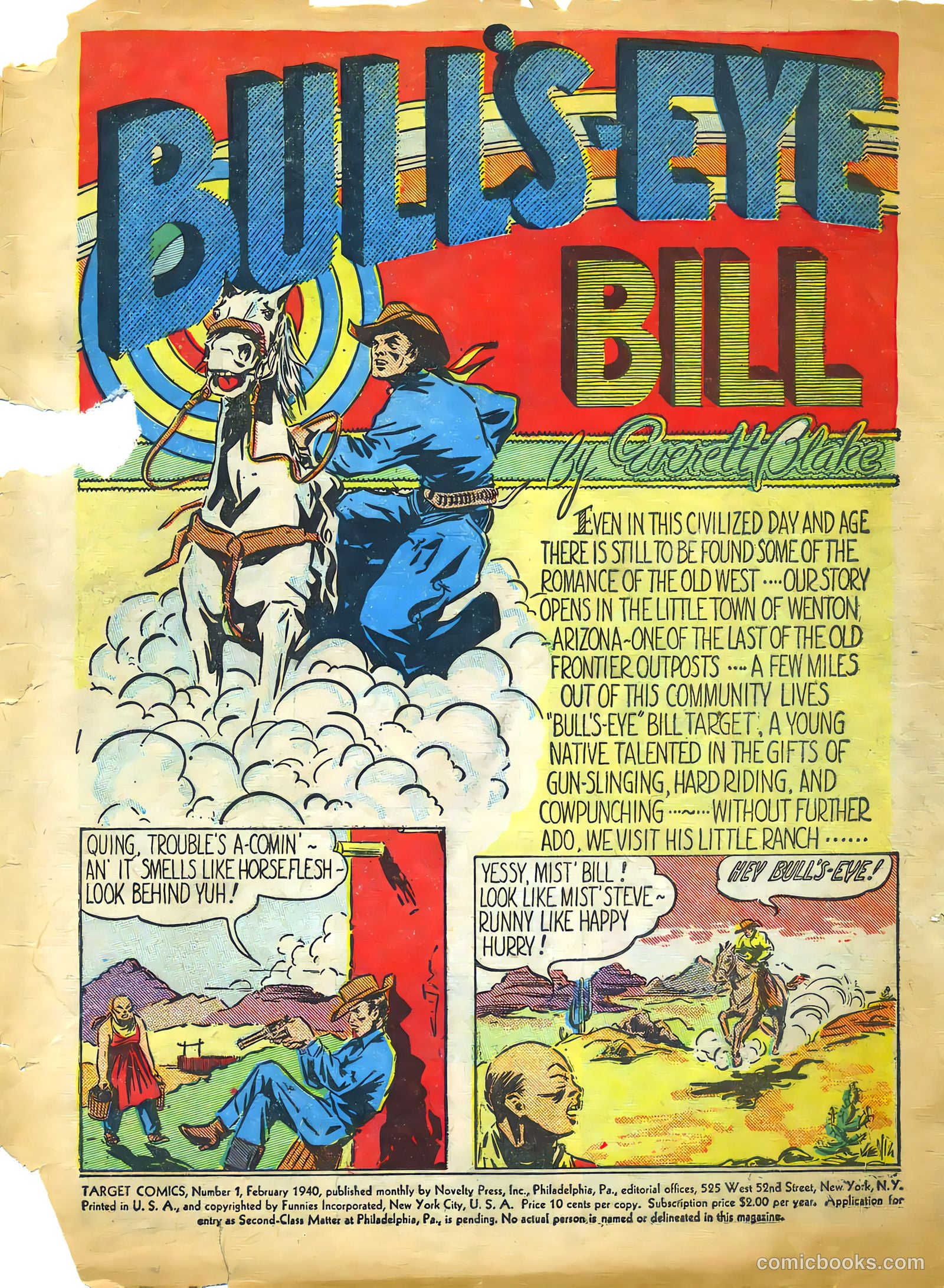 Target Comics #1 (1942) — page 3 of 69