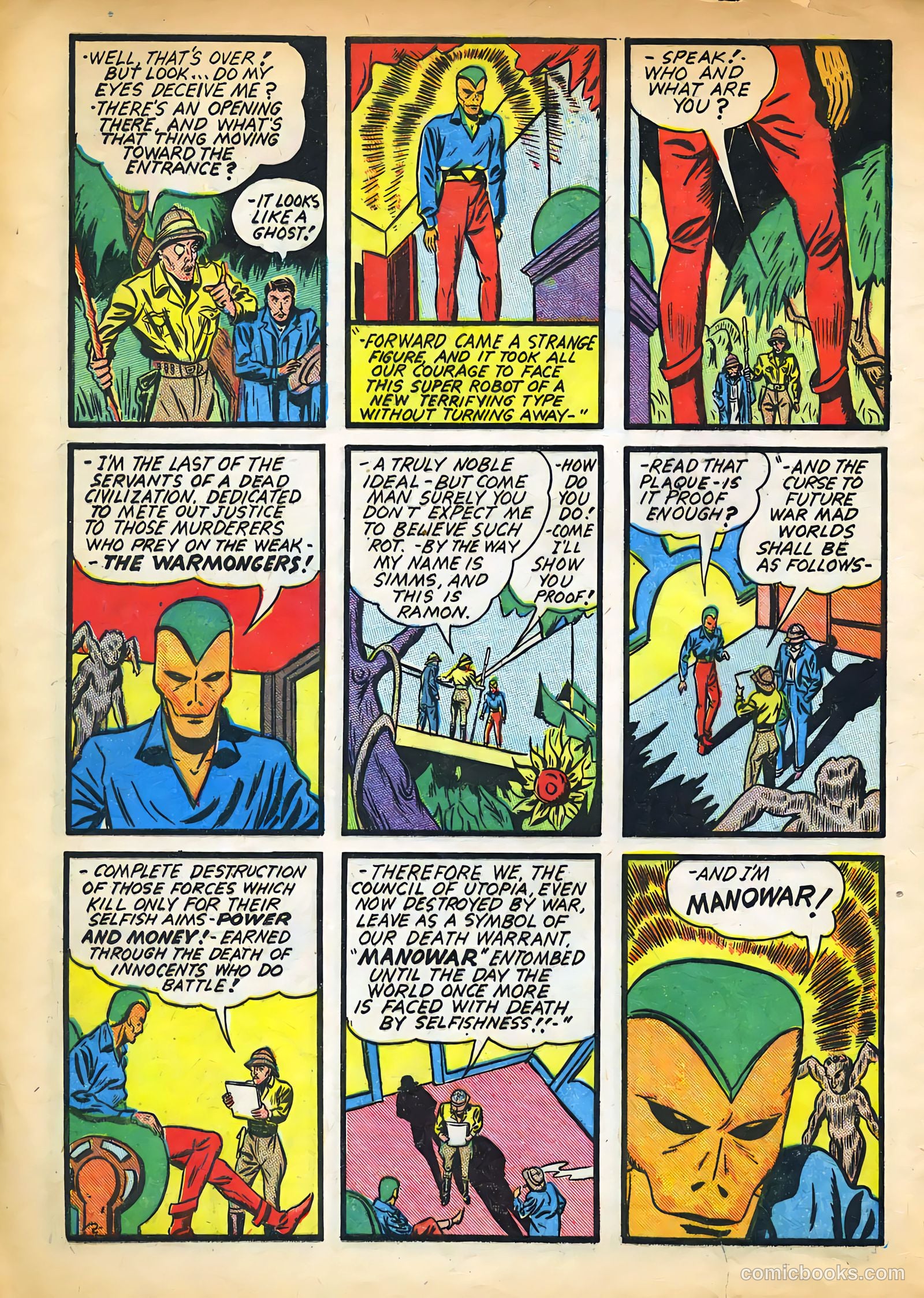 Target Comics #1 (1942) — page 12 of 69