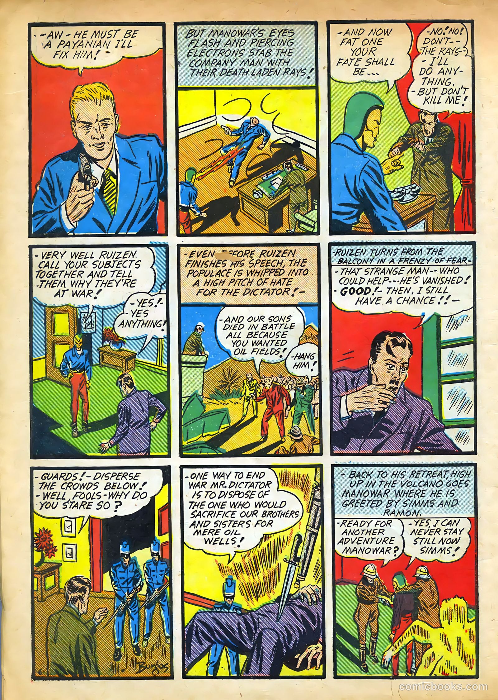 Target Comics #1 (1942) — page 16 of 69