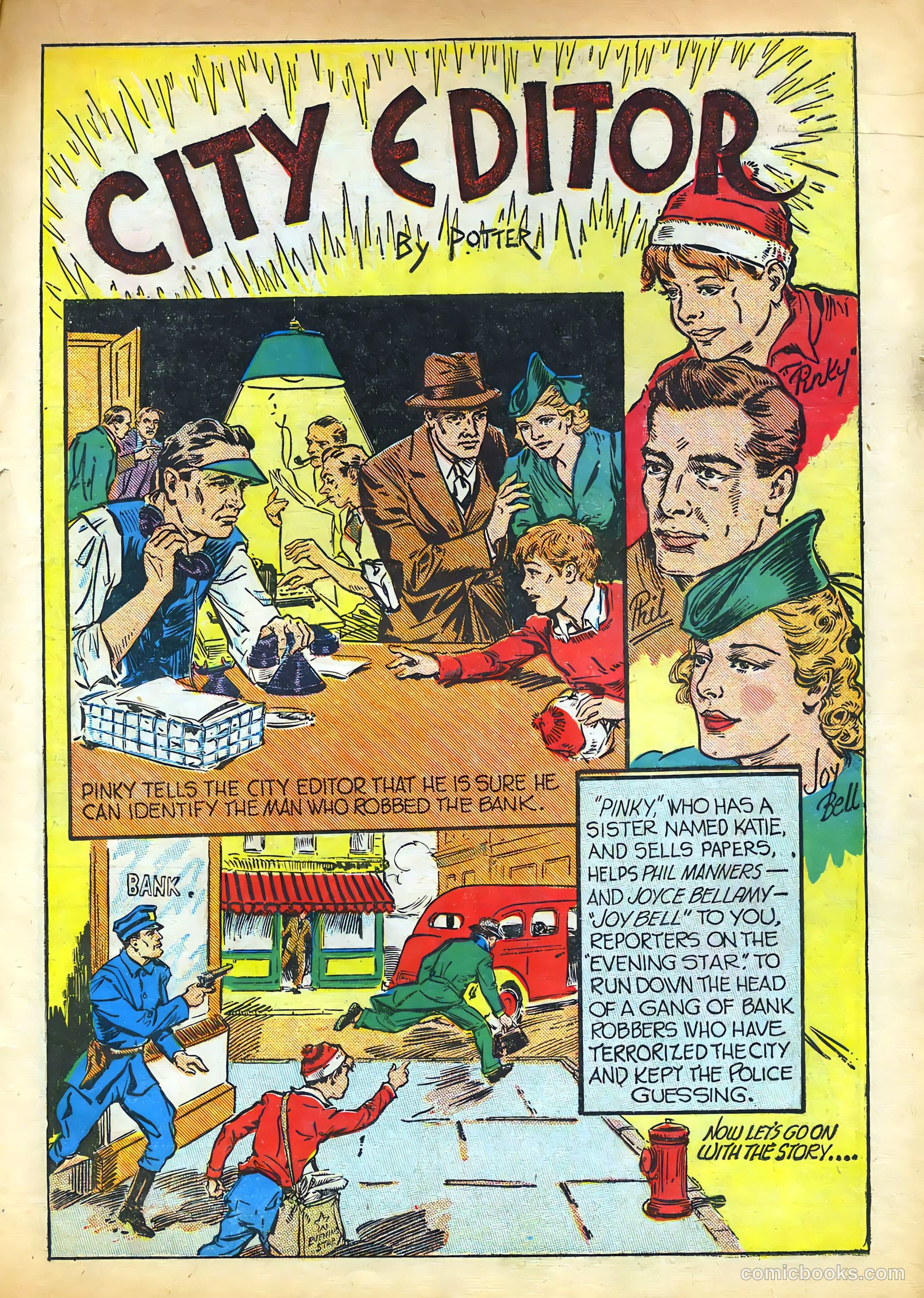 Target Comics #1 (1942) — page 35 of 69