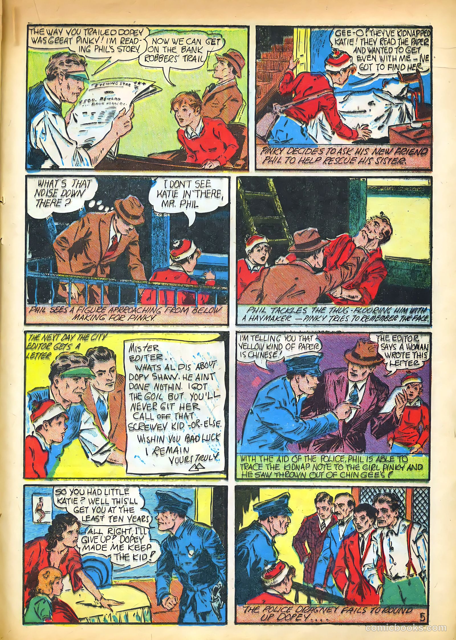 Target Comics #1 (1942) — page 39 of 69