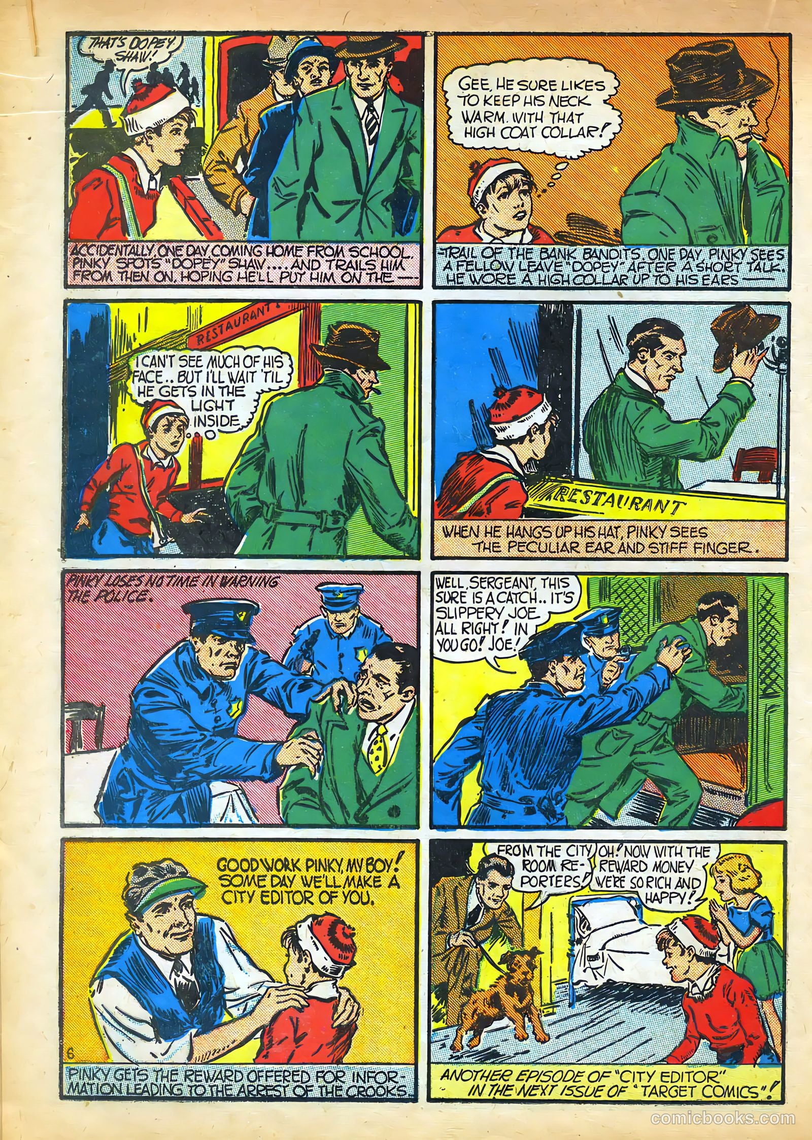 Target Comics #1 (1942) — page 40 of 69