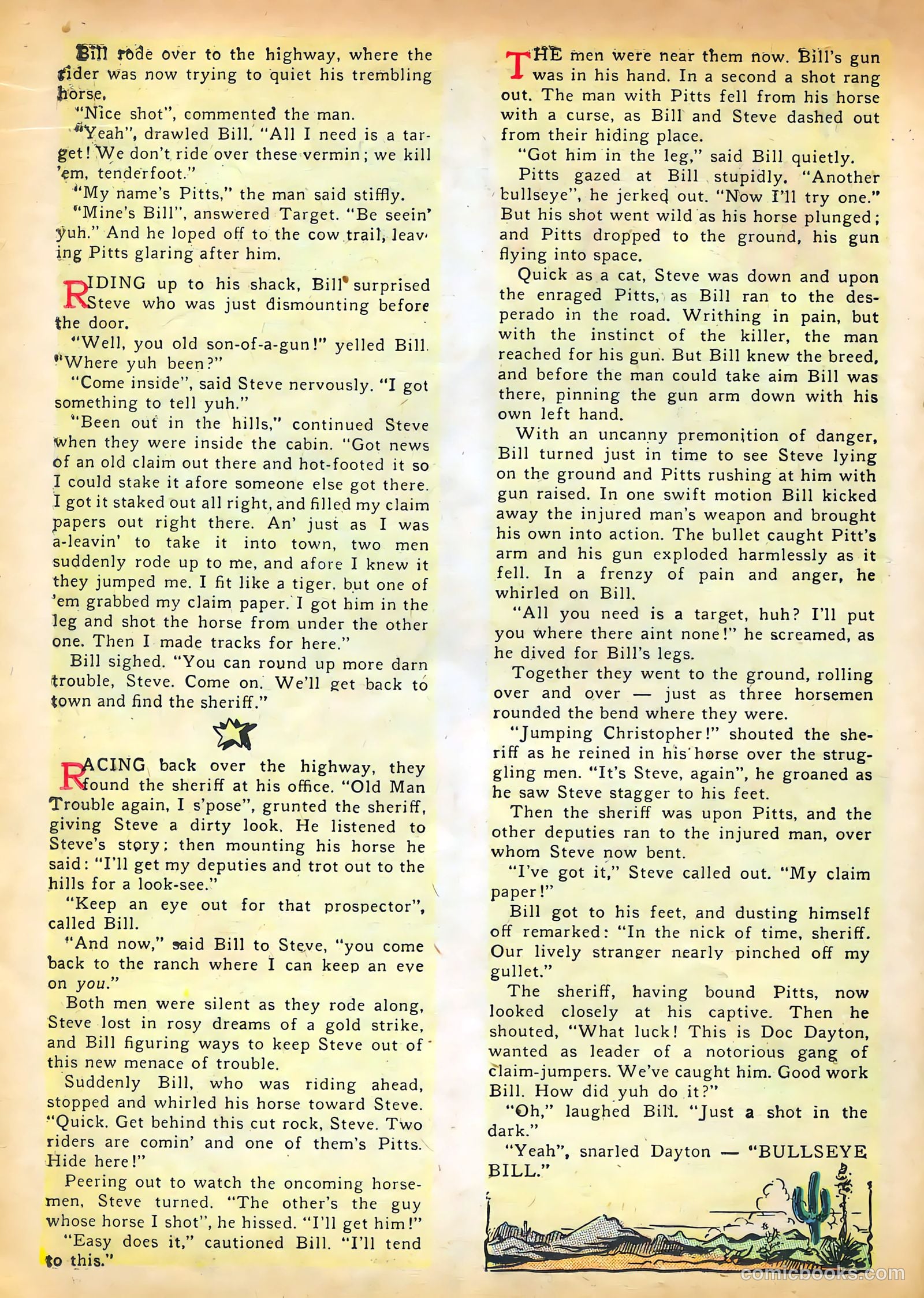 Target Comics #1 (1942) — page 42 of 69