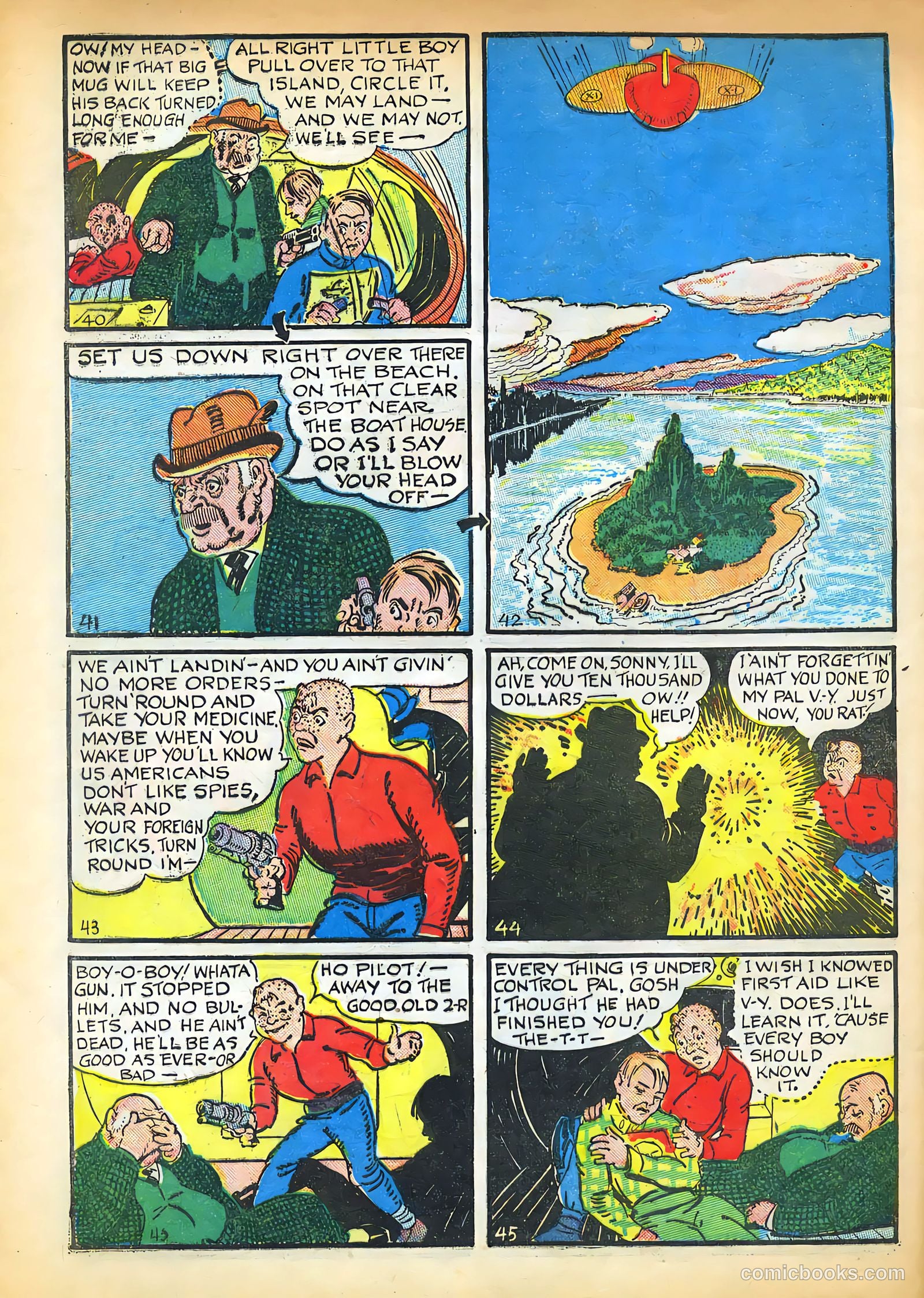 Target Comics #1 (1942) — page 52 of 69