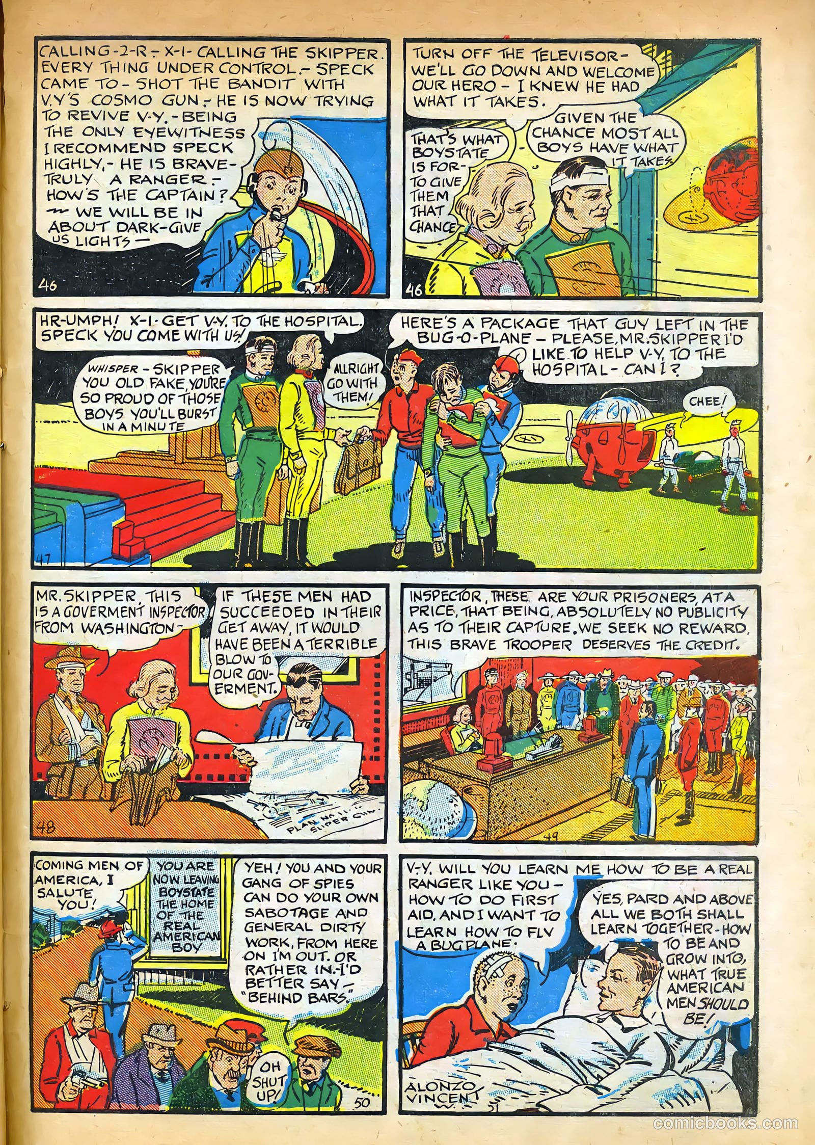 Target Comics #1 (1942) — page 53 of 69