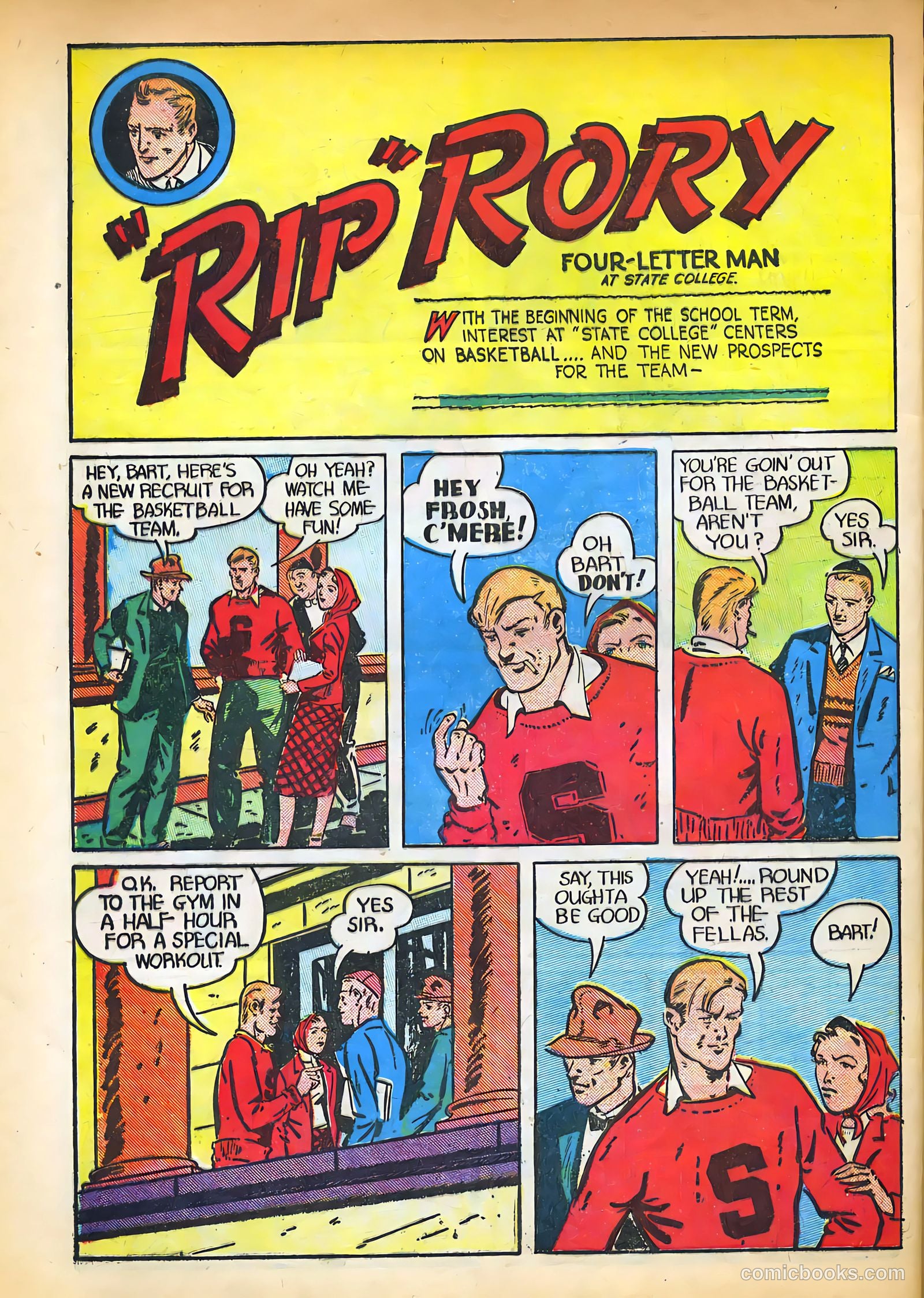 Target Comics #1 (1942) — page 54 of 69