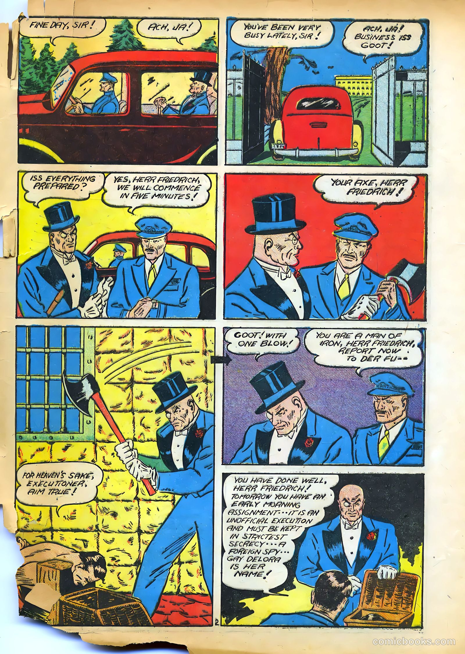 Target Comics #1 (1942) — page 63 of 69