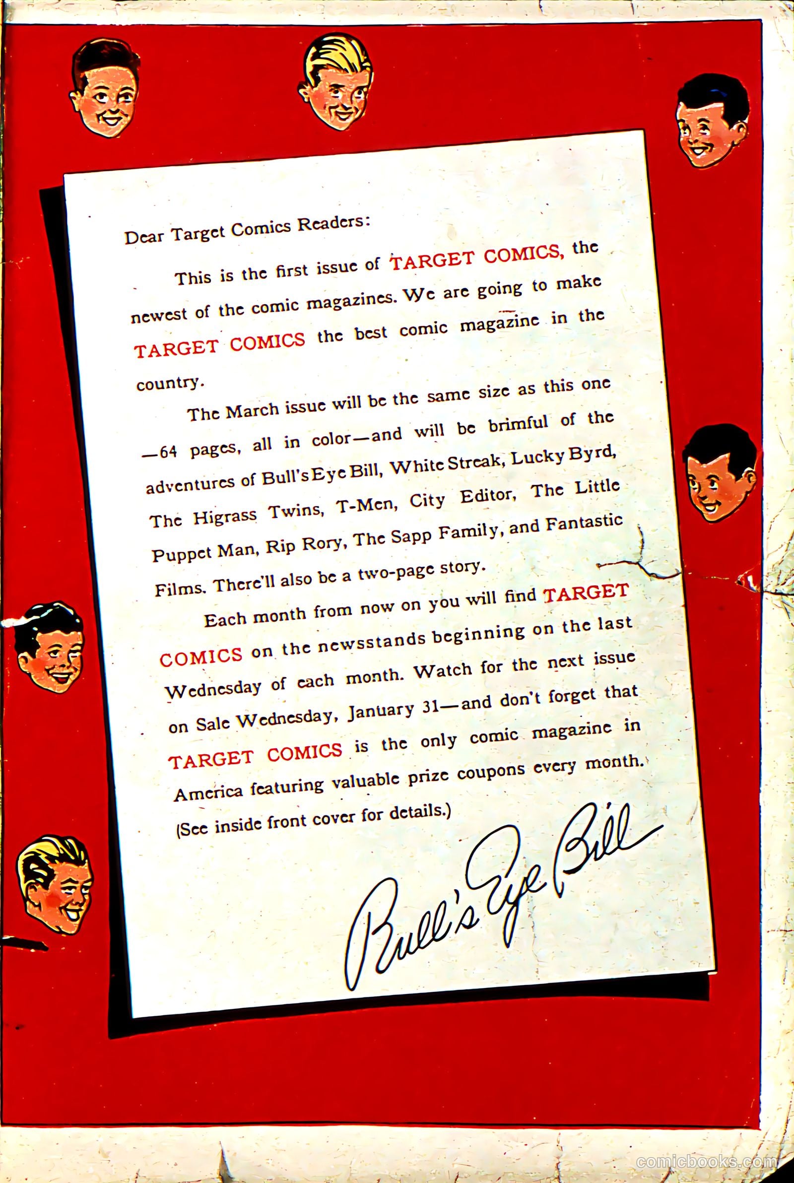 Target Comics #1 (1942) — page 67 of 69