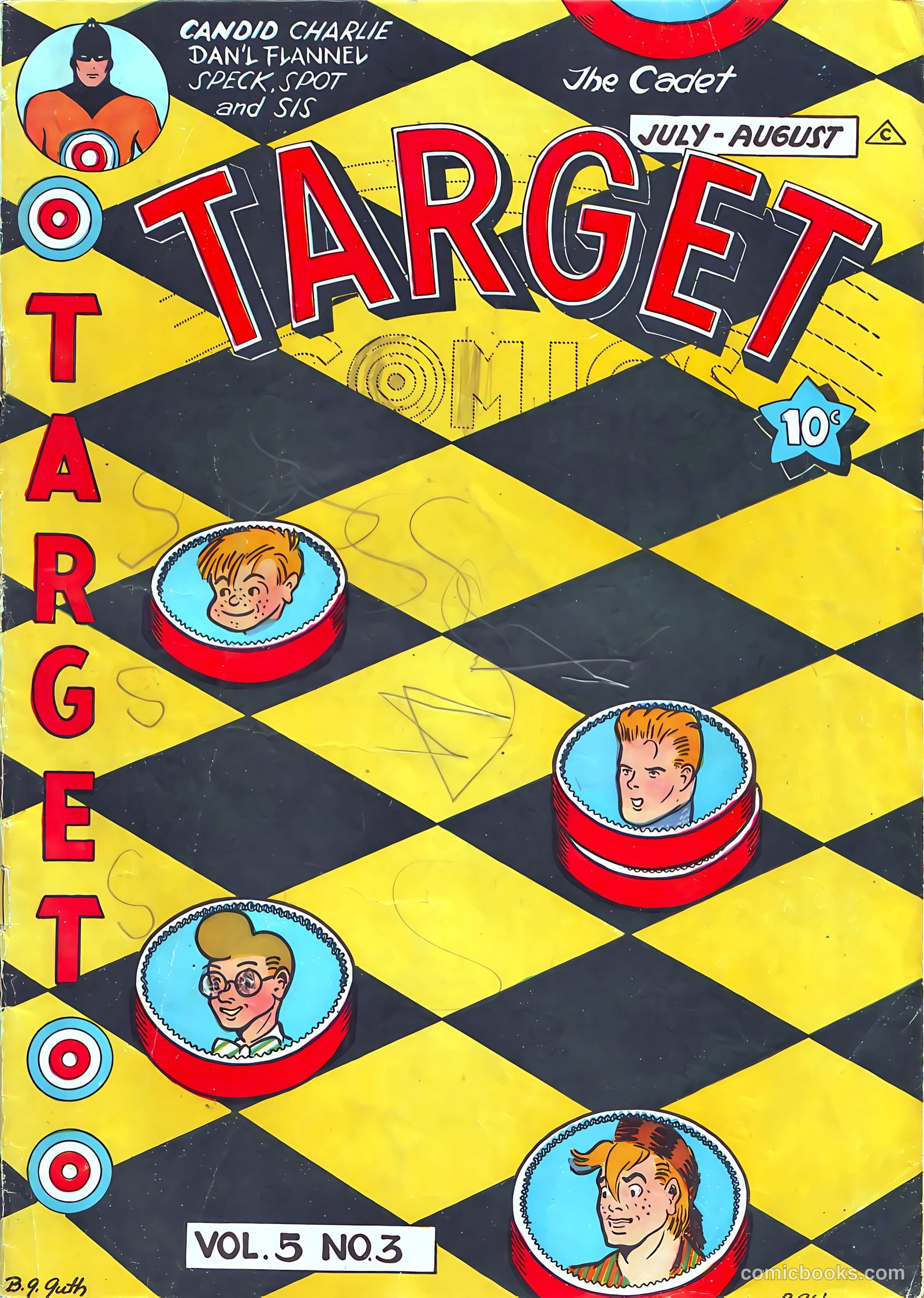 Target Comics #3 cover