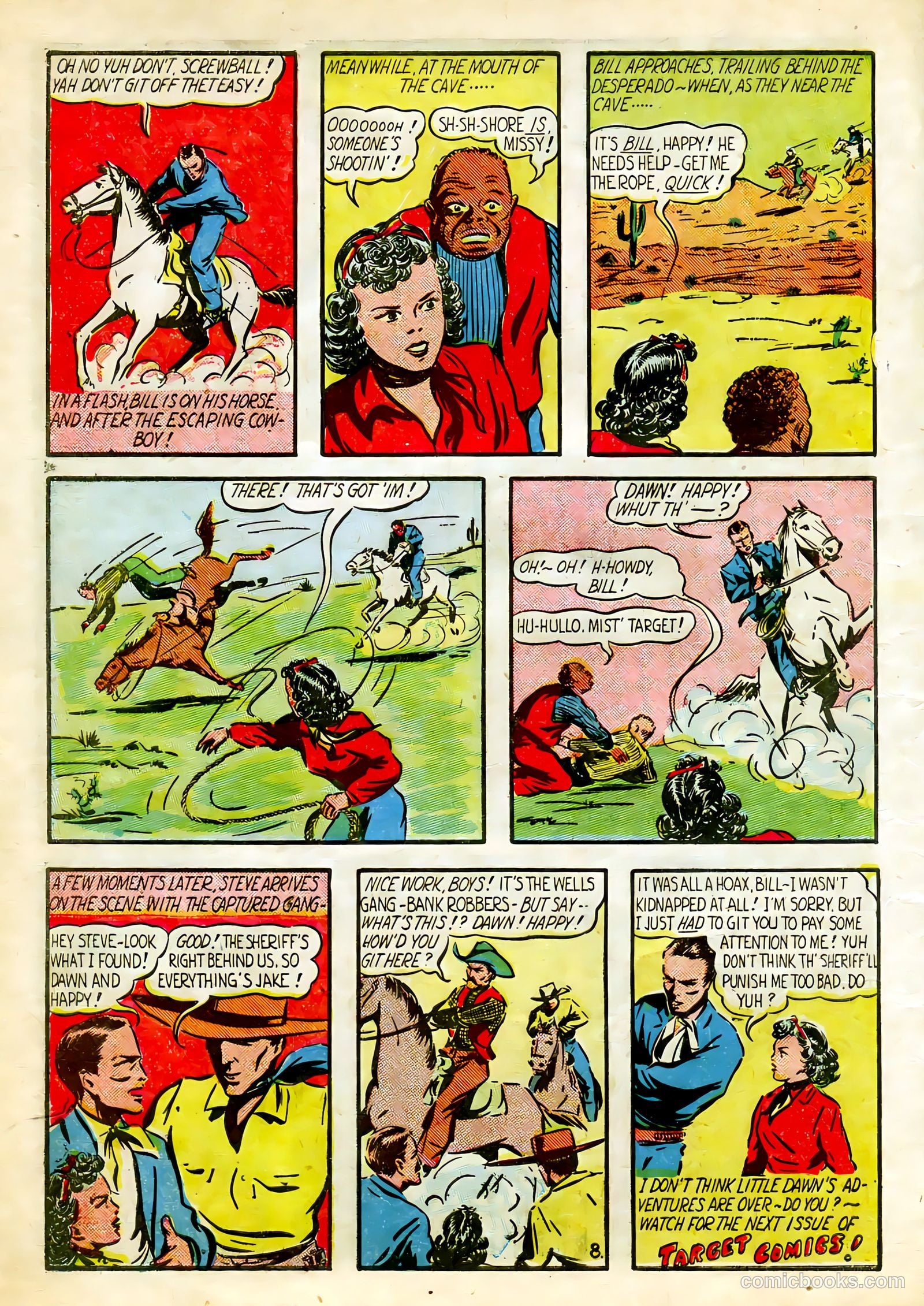 Target Comics #3 (1948) — page 18 of 70