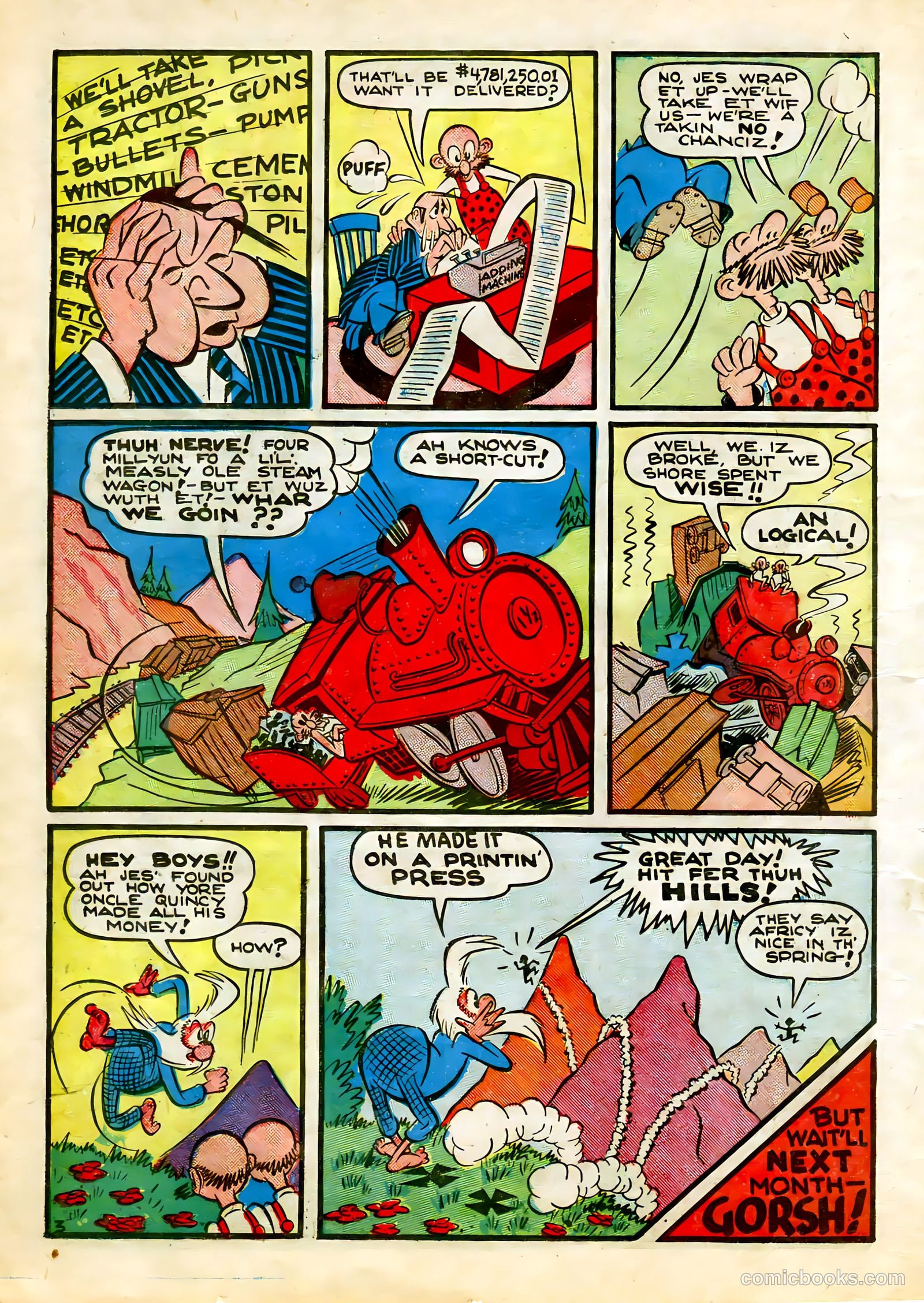 Target Comics #3 (1948) — page 28 of 70