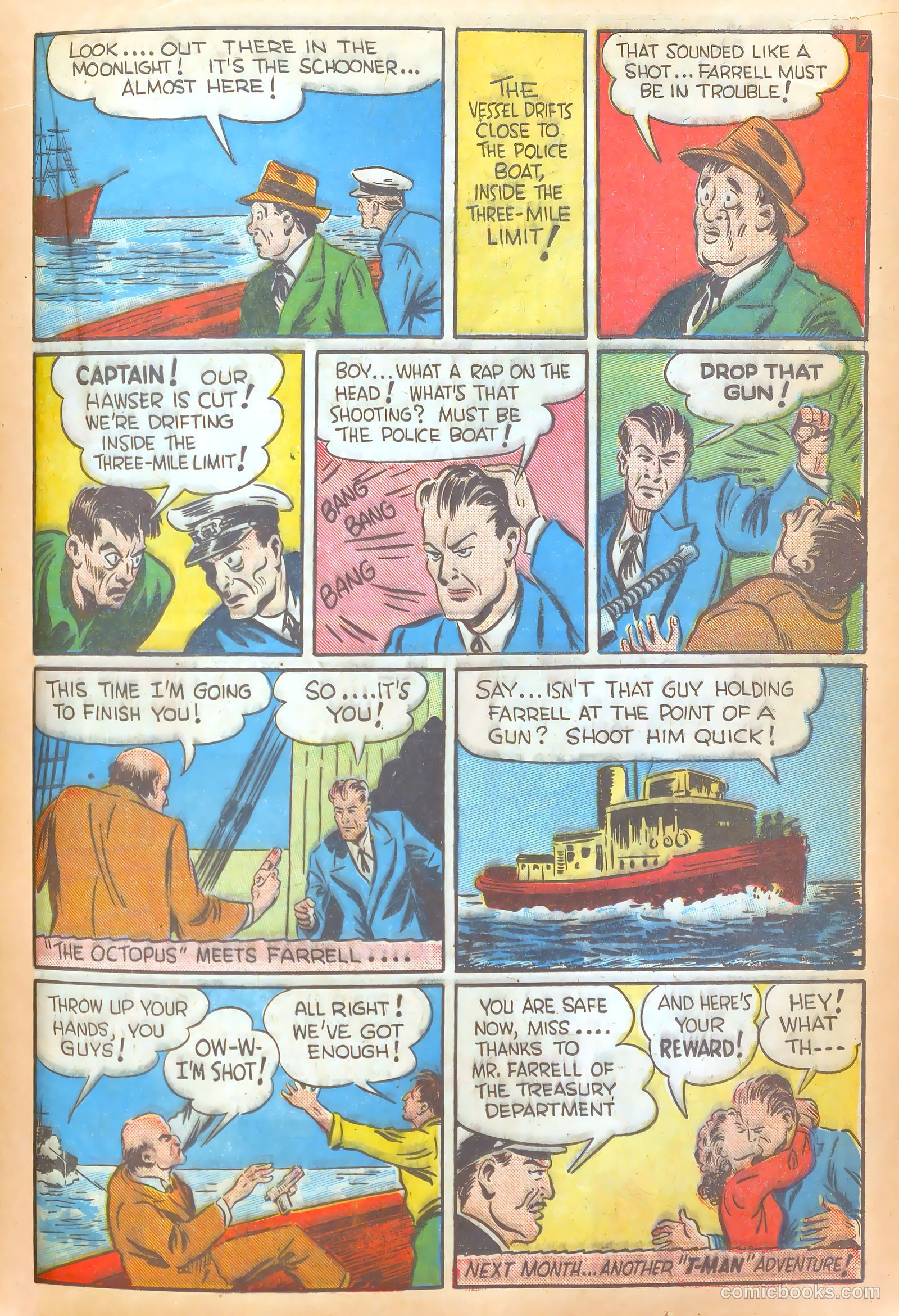 Target Comics #3 (1948) — page 35 of 70