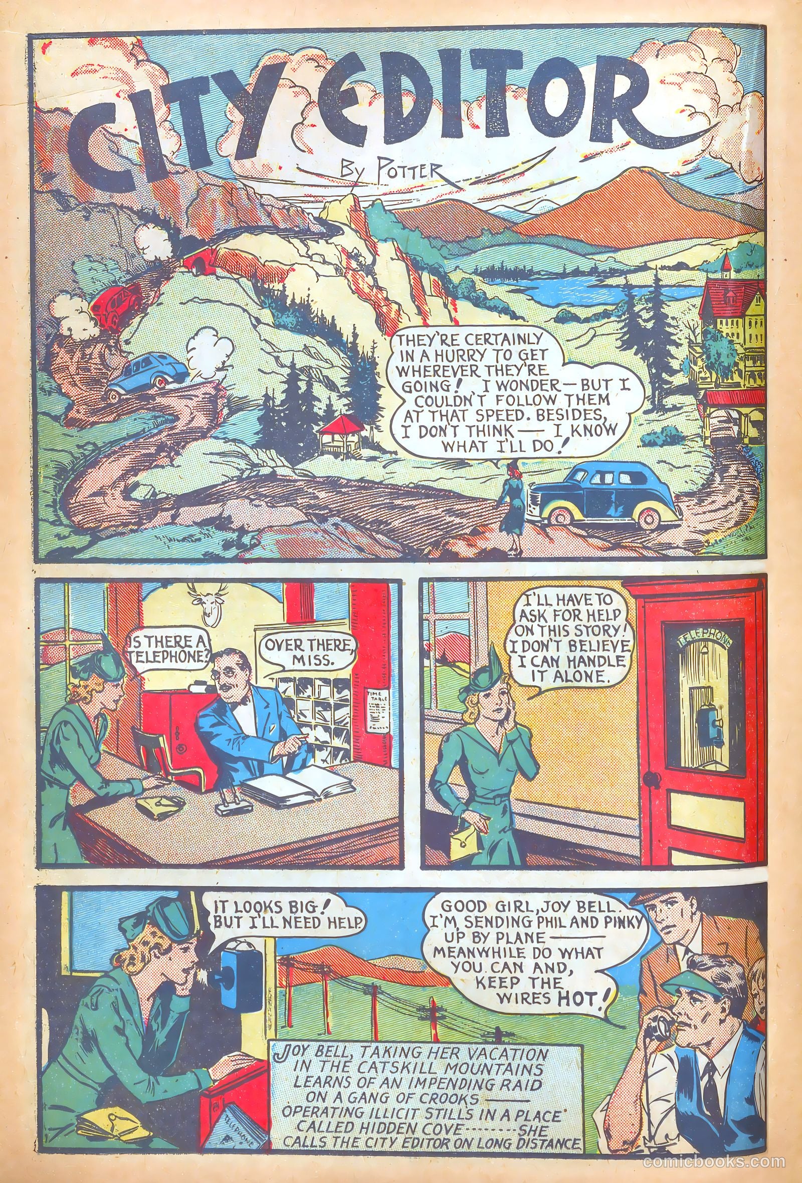 Target Comics #3 (1948) — page 36 of 70