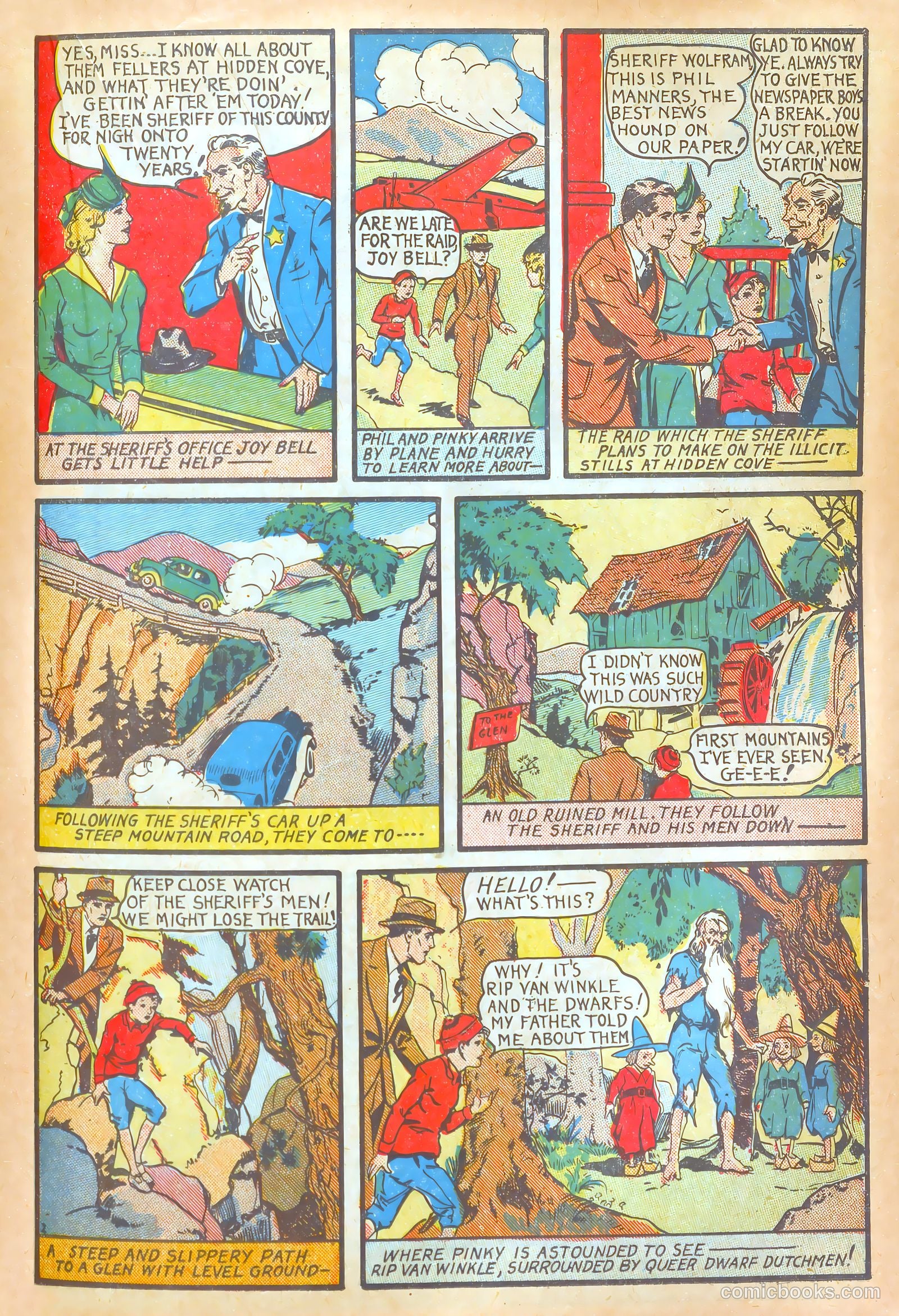 Target Comics #3 (1948) — page 37 of 70