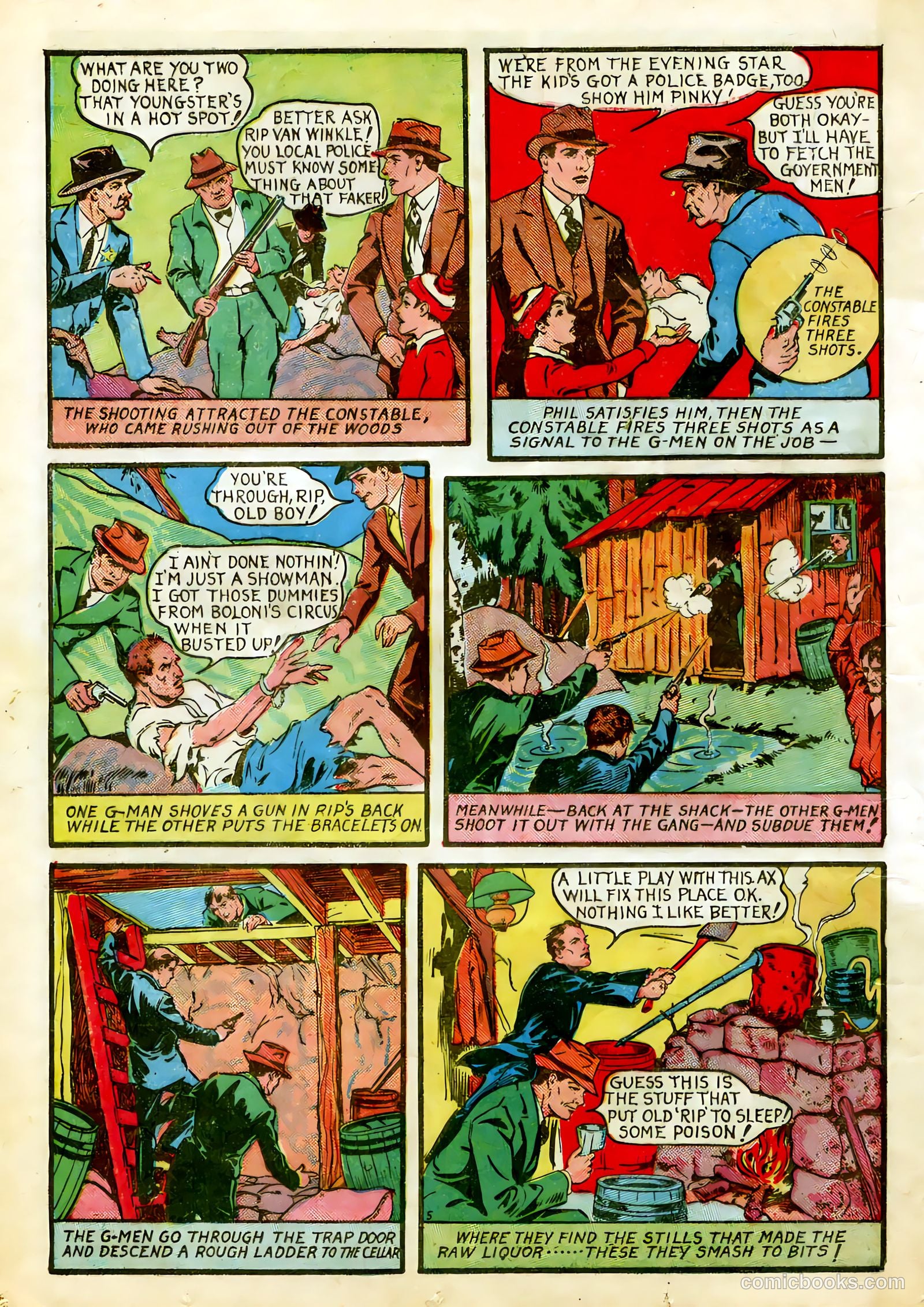 Target Comics #3 (1948) — page 40 of 70