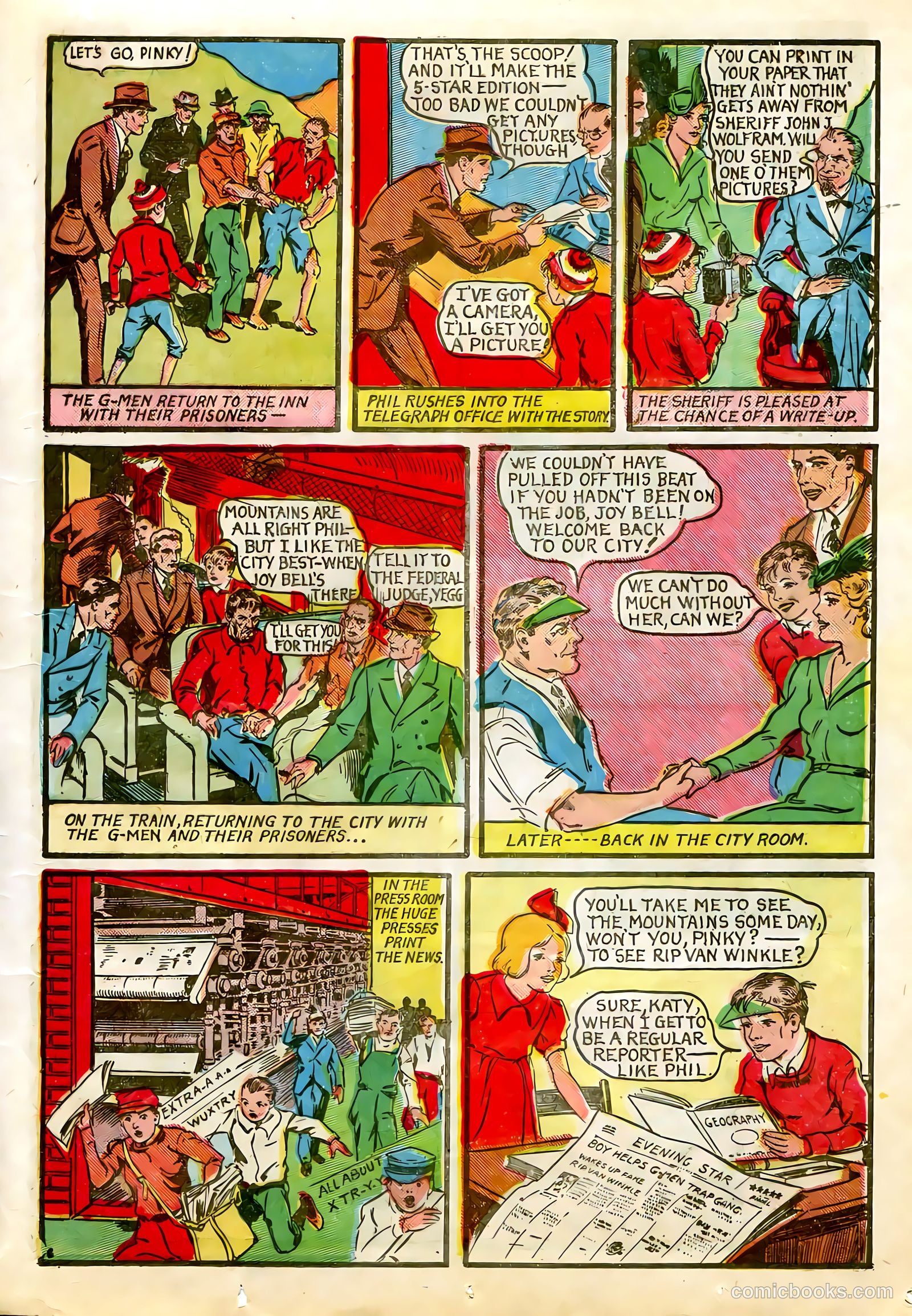 Target Comics #3 (1948) — page 41 of 70