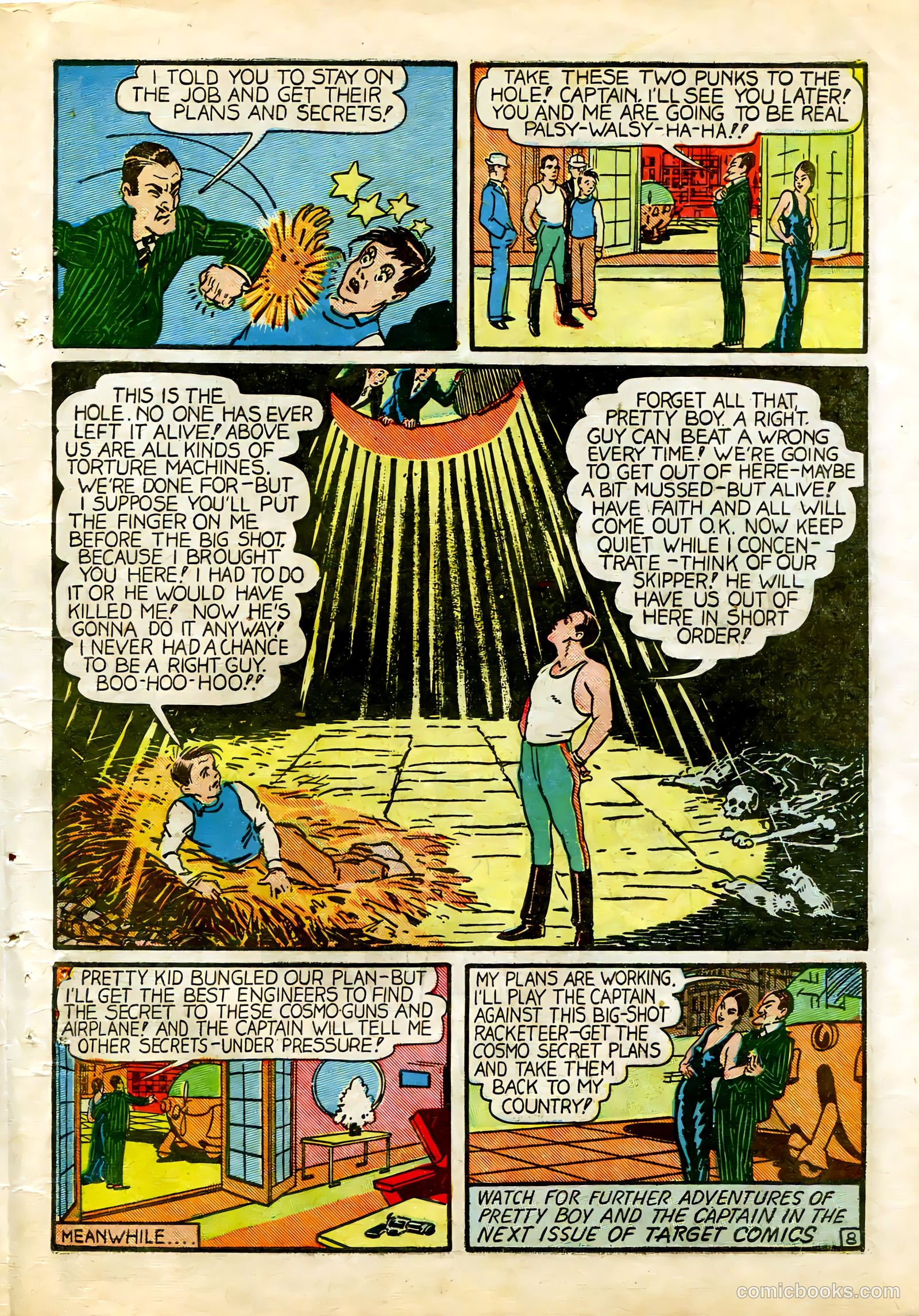 Target Comics #3 (1948) — page 61 of 70