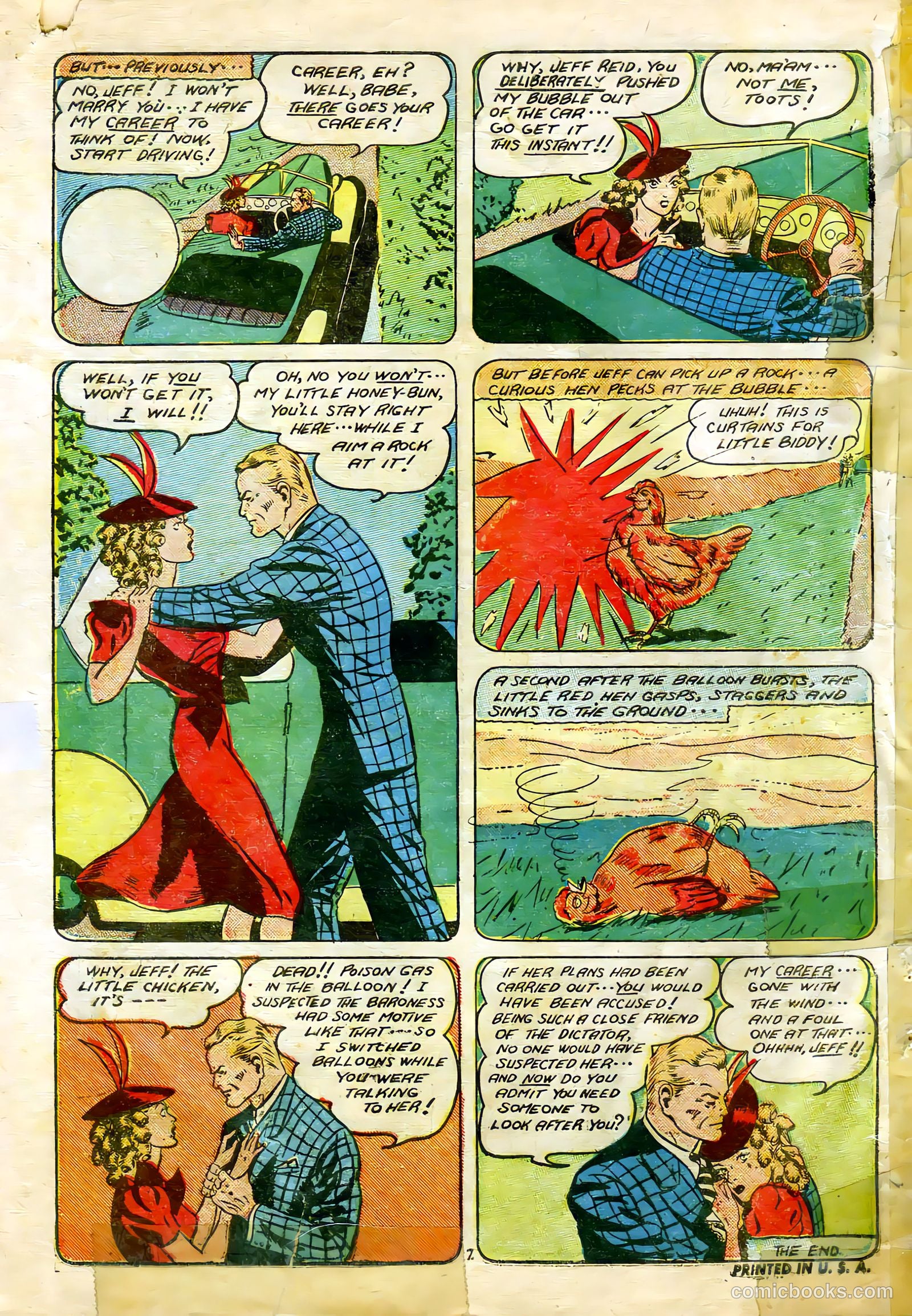 Target Comics #3 (1948) — page 68 of 70
