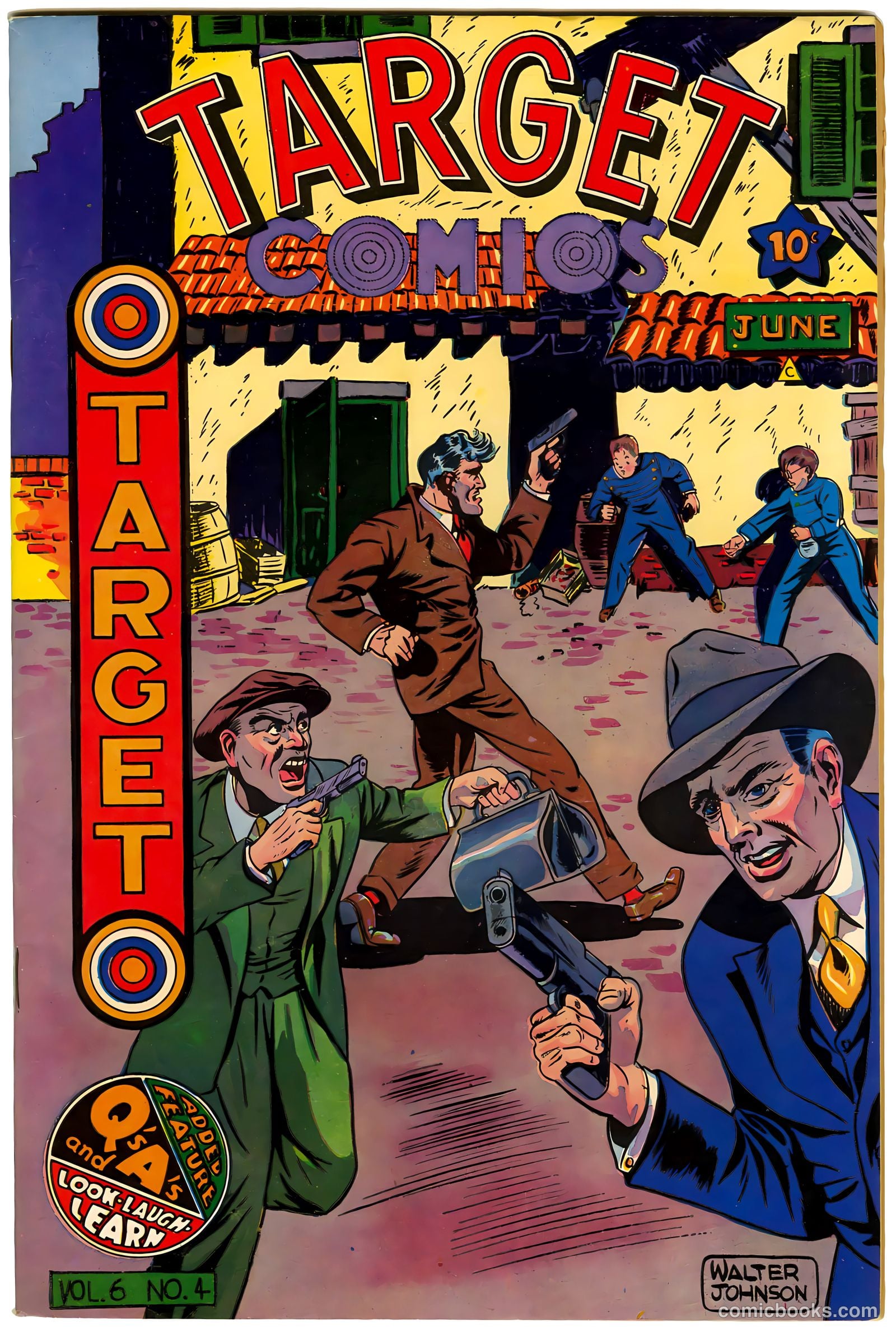 Target Comics #4 cover