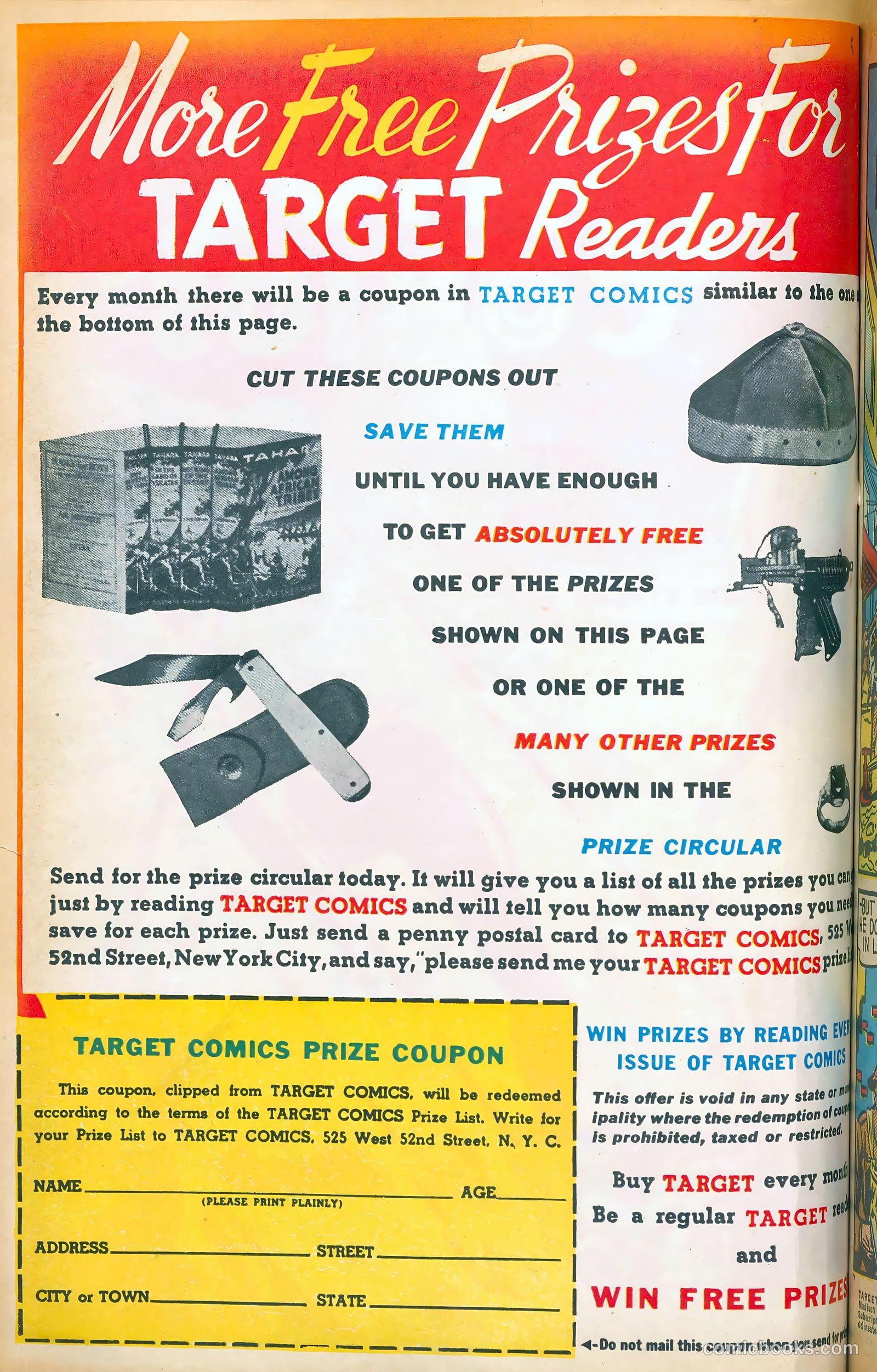 Target Comics #4 (1940) — page 2 of 68