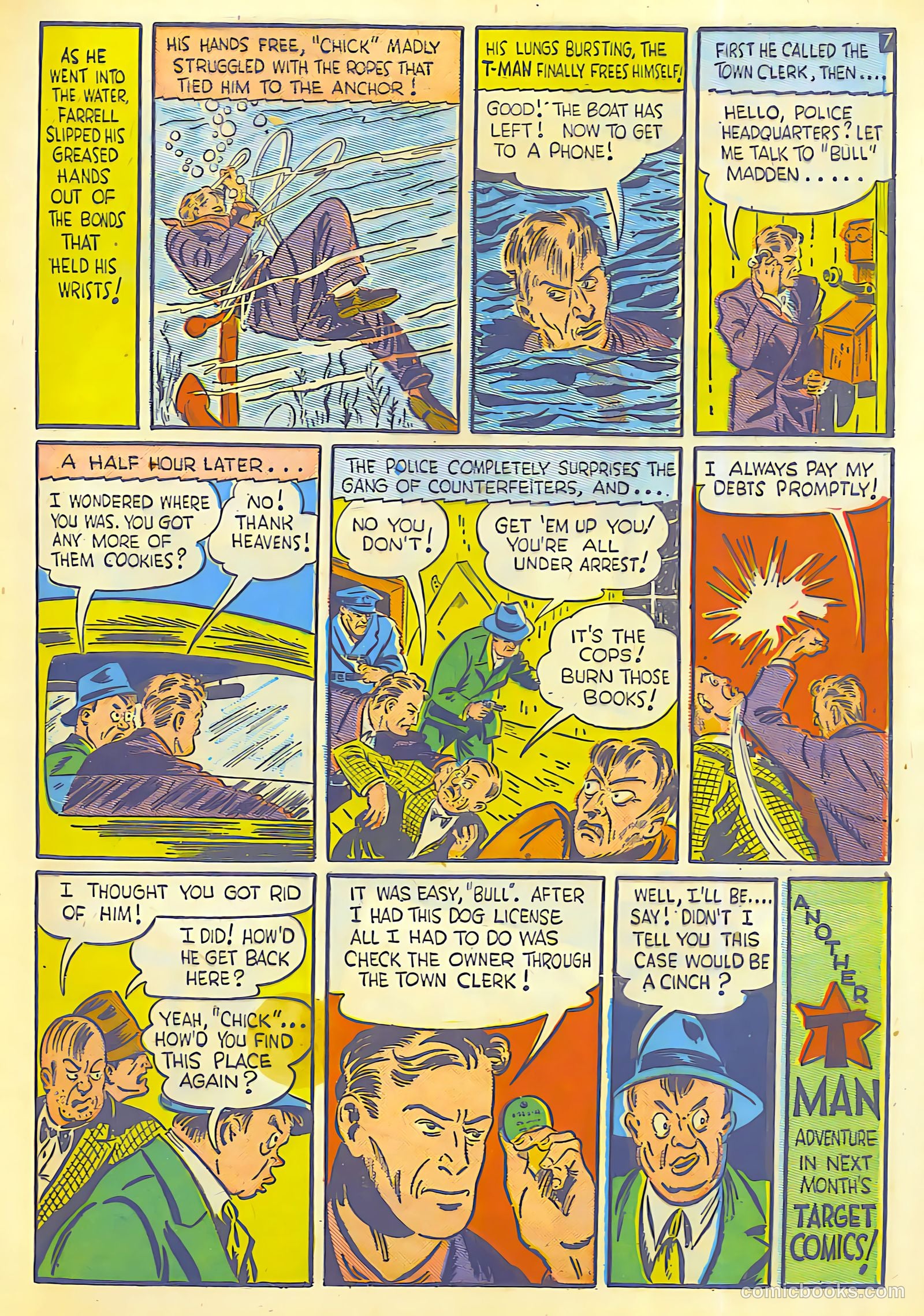 Target Comics #4 (1940) — page 15 of 68