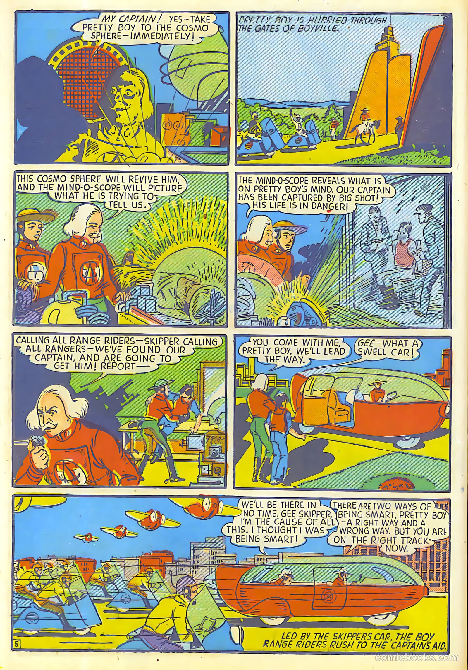 Target Comics #4 (1940) — page 30 of 68