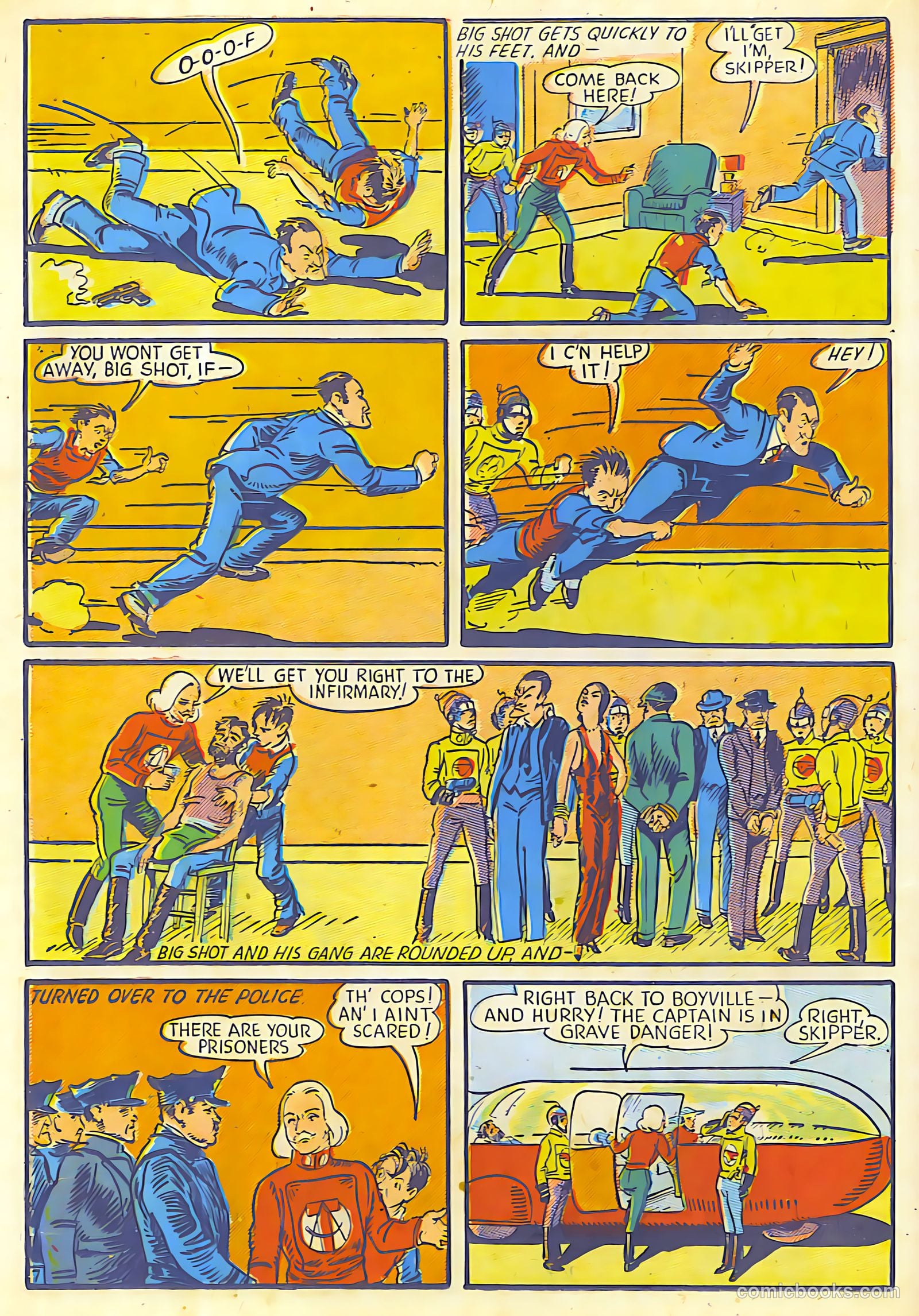Target Comics #4 (1940) — page 32 of 68