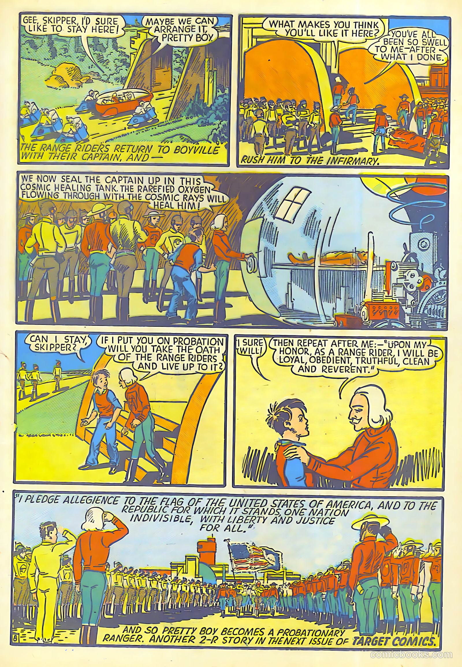 Target Comics #4 (1940) — page 33 of 68