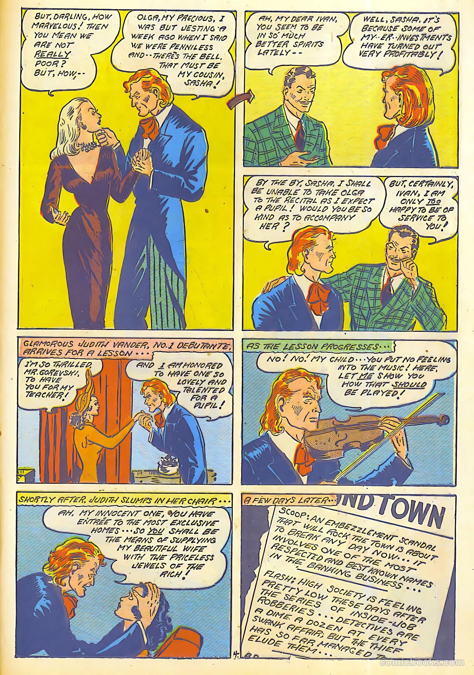 Target Comics #4 (1940) — page 47 of 68